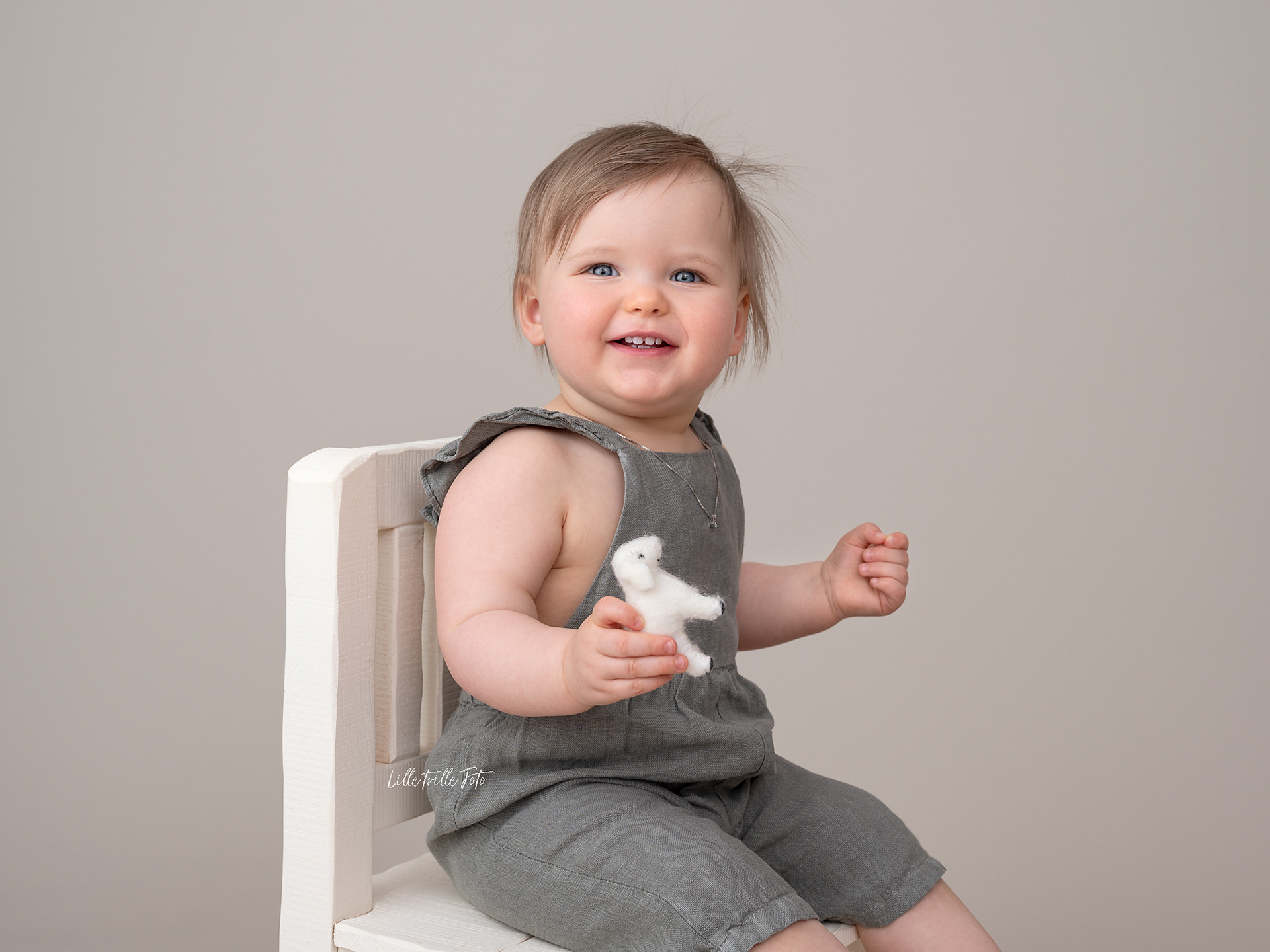 Babyfotografering Tromsø, fotostudio ved Vervet
