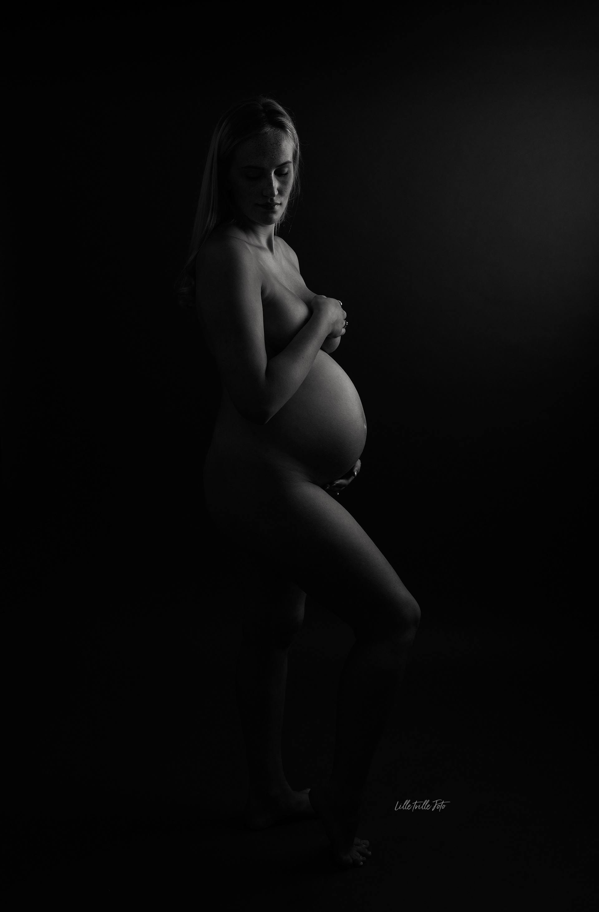 Fotograf Tromsø_gravid_baby_nyfødt