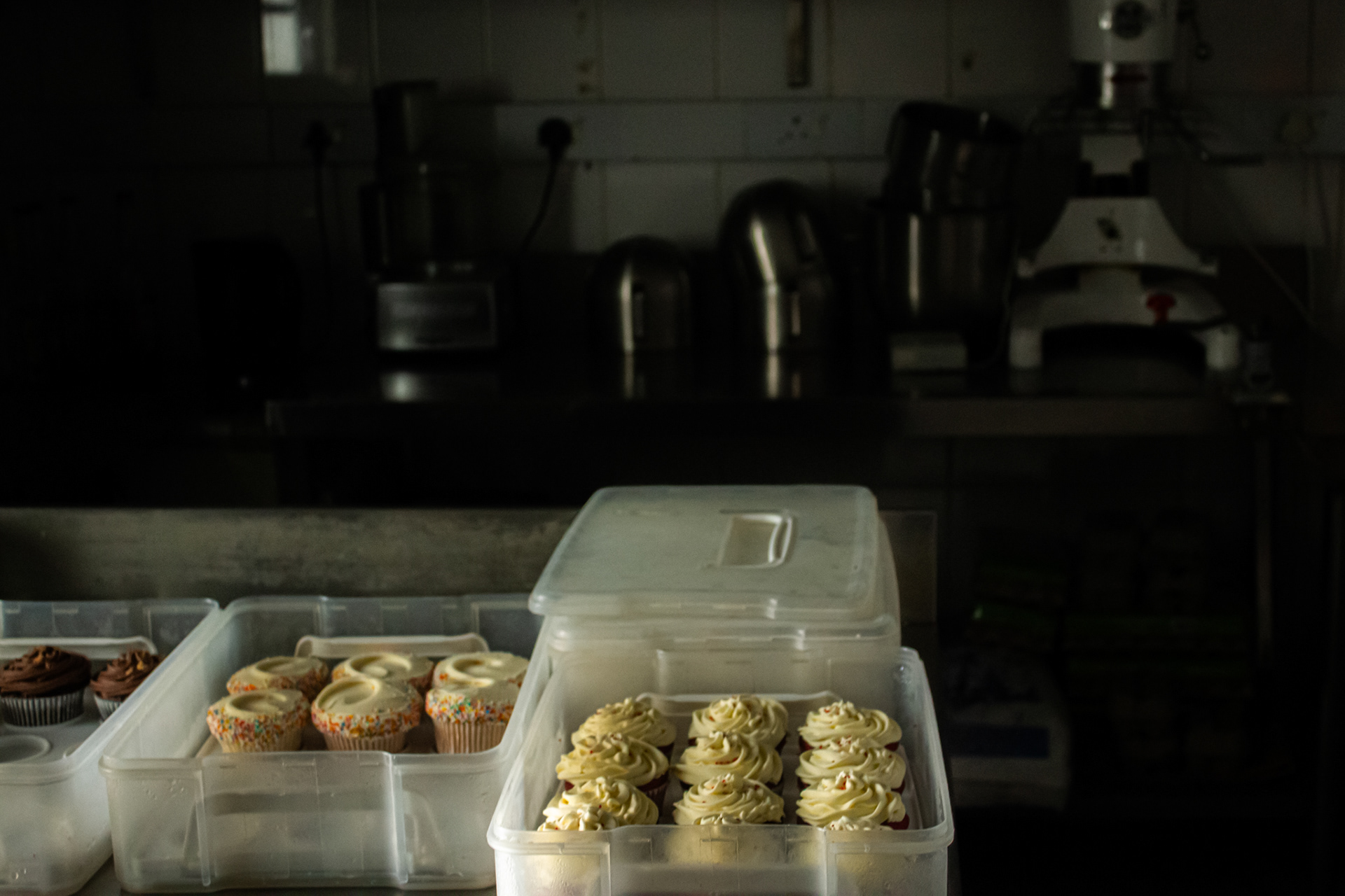 Some pastries prepared ahead of the morning load-shedding