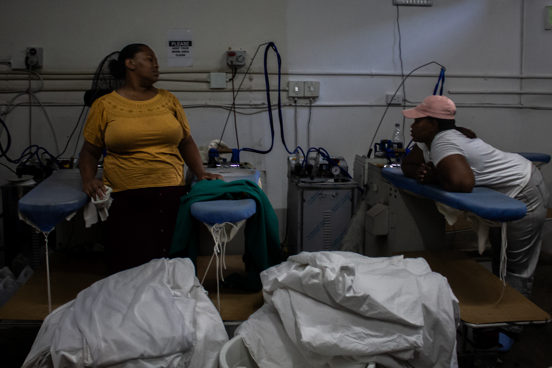 The Wash World staff is at a standstill during load-shedding