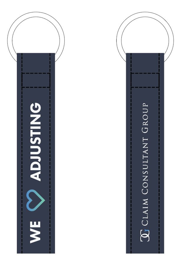 Dyed Leather Keyring