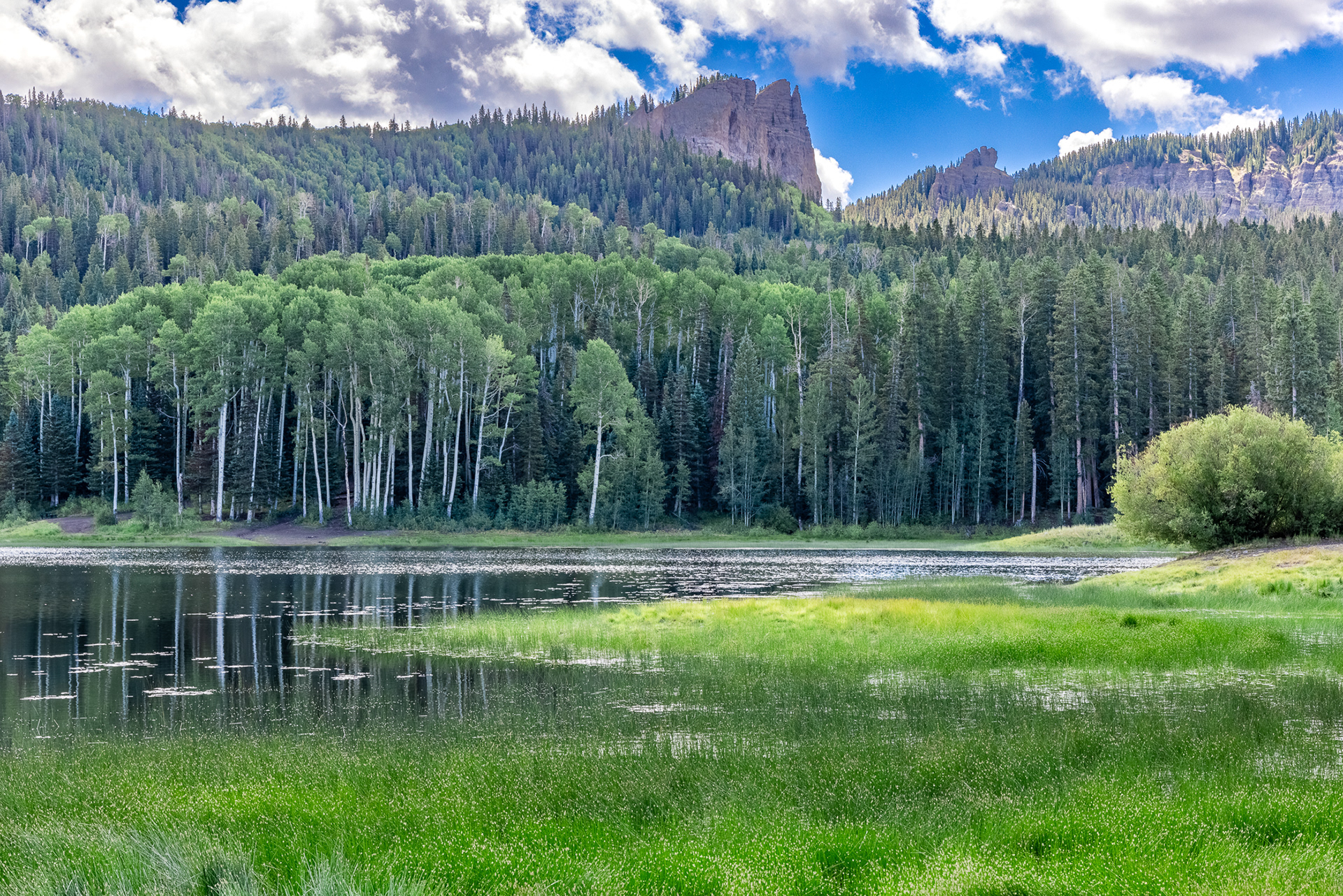 Buckhorn Lakes (County Park west of Montrose)