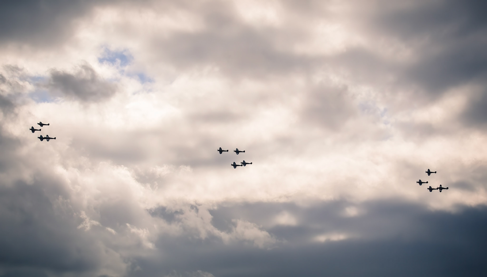 75th Anniversary of Battle of Britain Display at the Goodwood Revival Meeting 2015