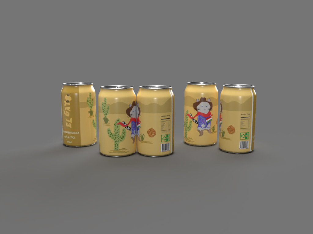 Dimension design for new tequila brand