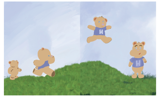 Children's book character design 