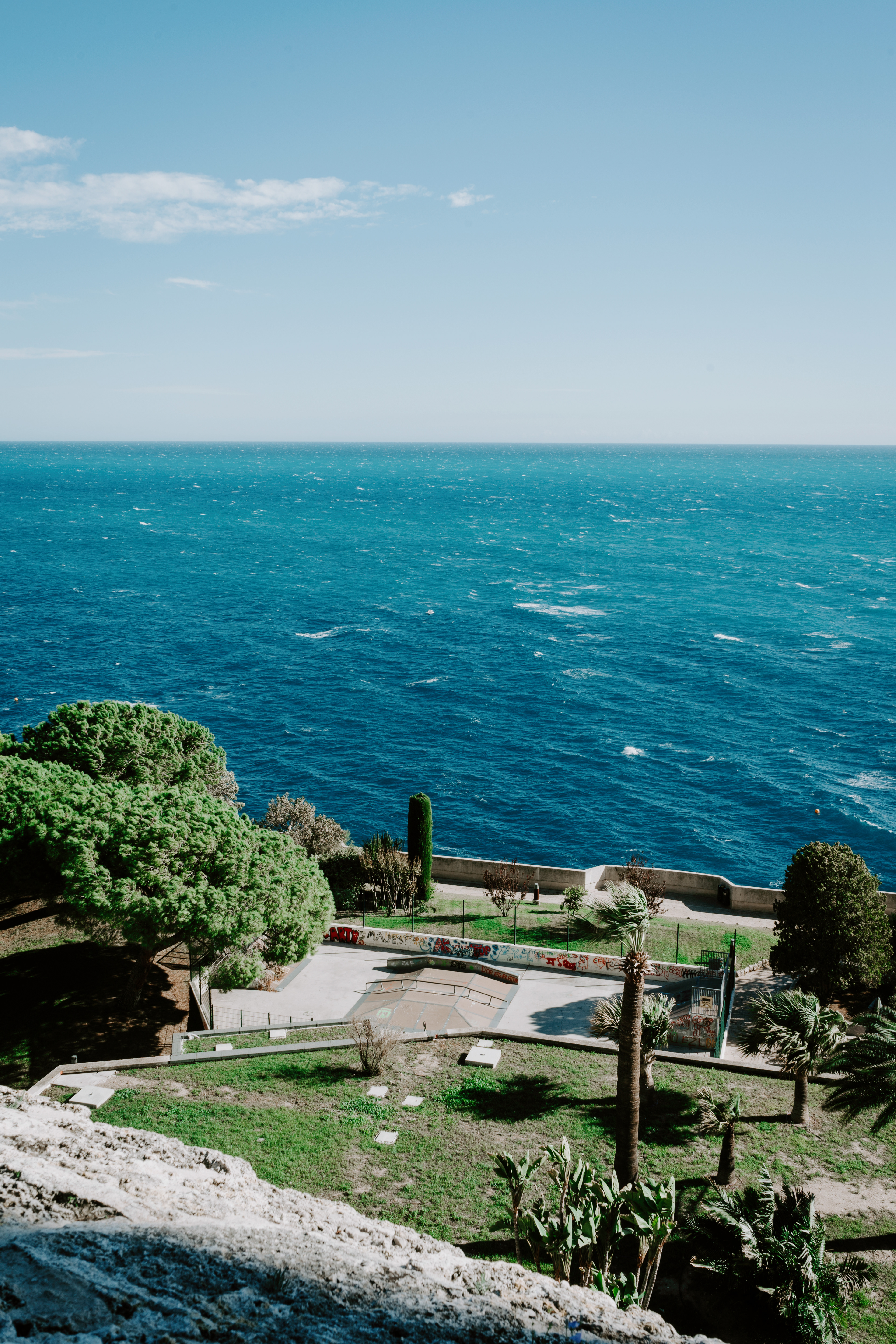 Skatepark in Monaco, 2023.