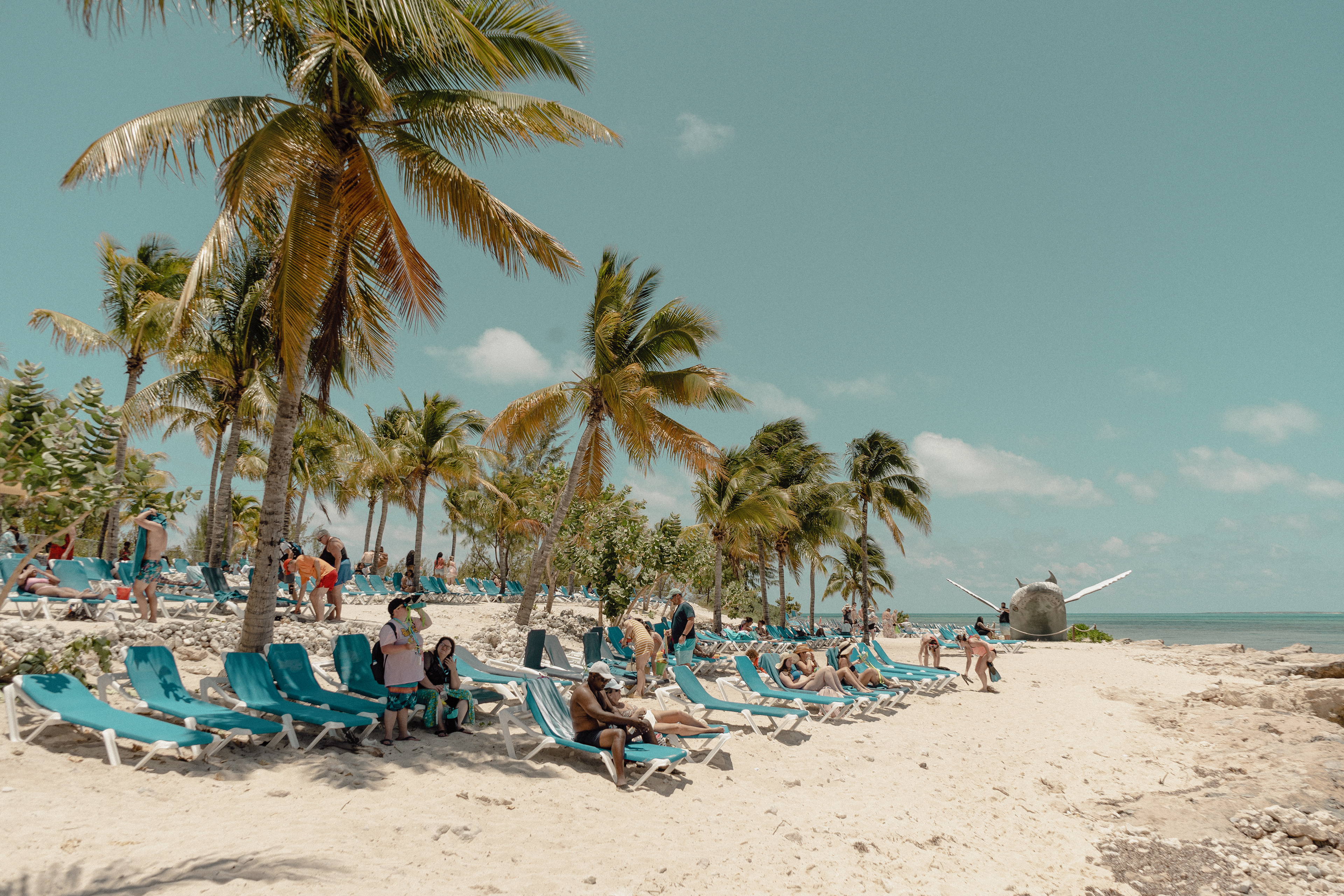 Coast of Grand Turk, Turks and Caicos, 2022.