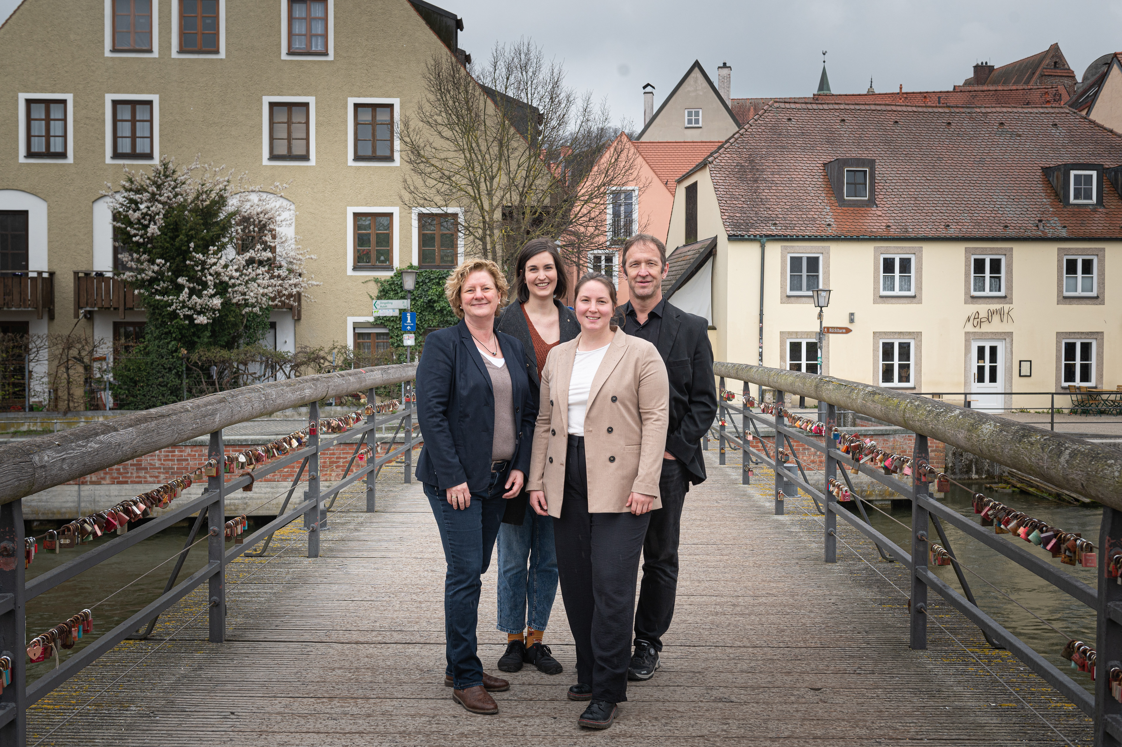 Die Brückenbauer in Landshut