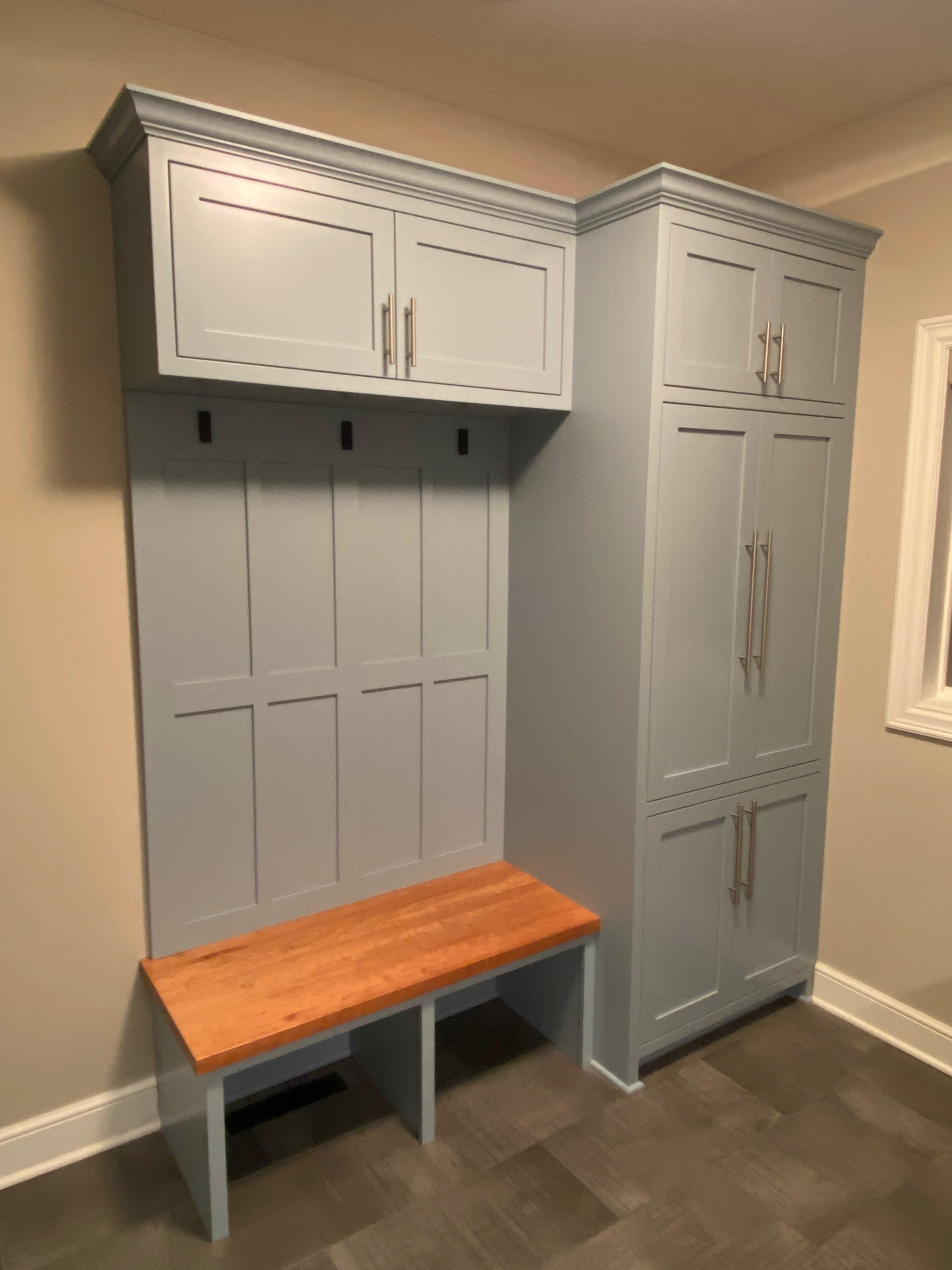 Painted Laundry with Cherry Top