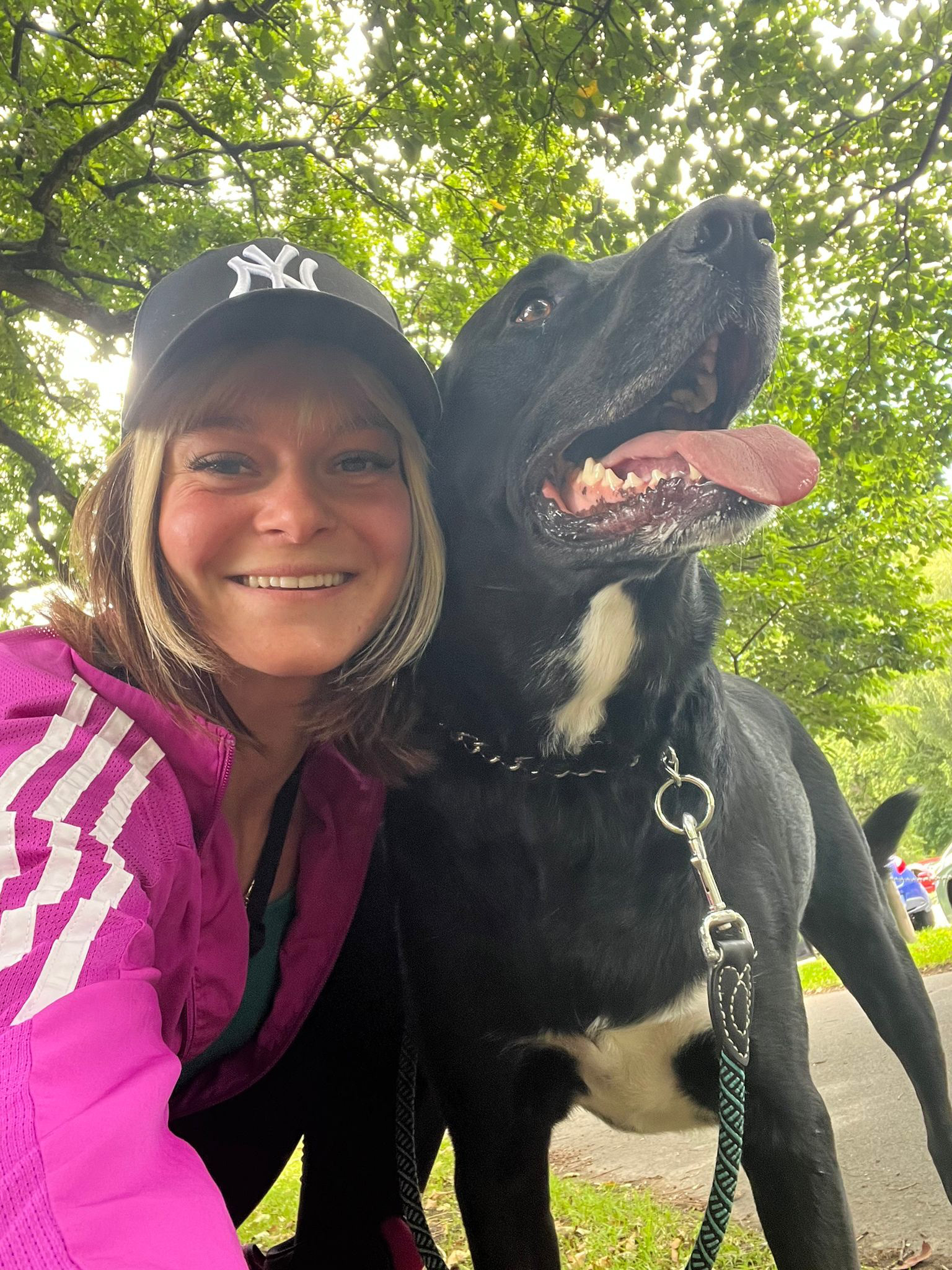 Cute selfie with my dog Winston