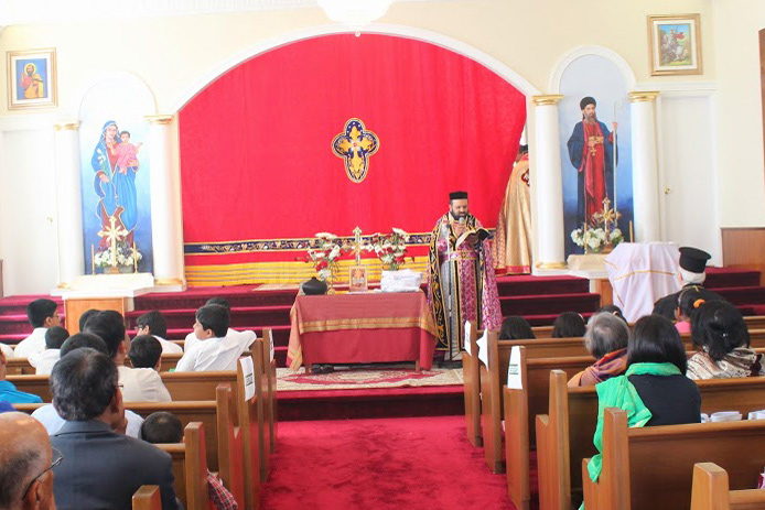 Mary Jesus and Saint Gregorius