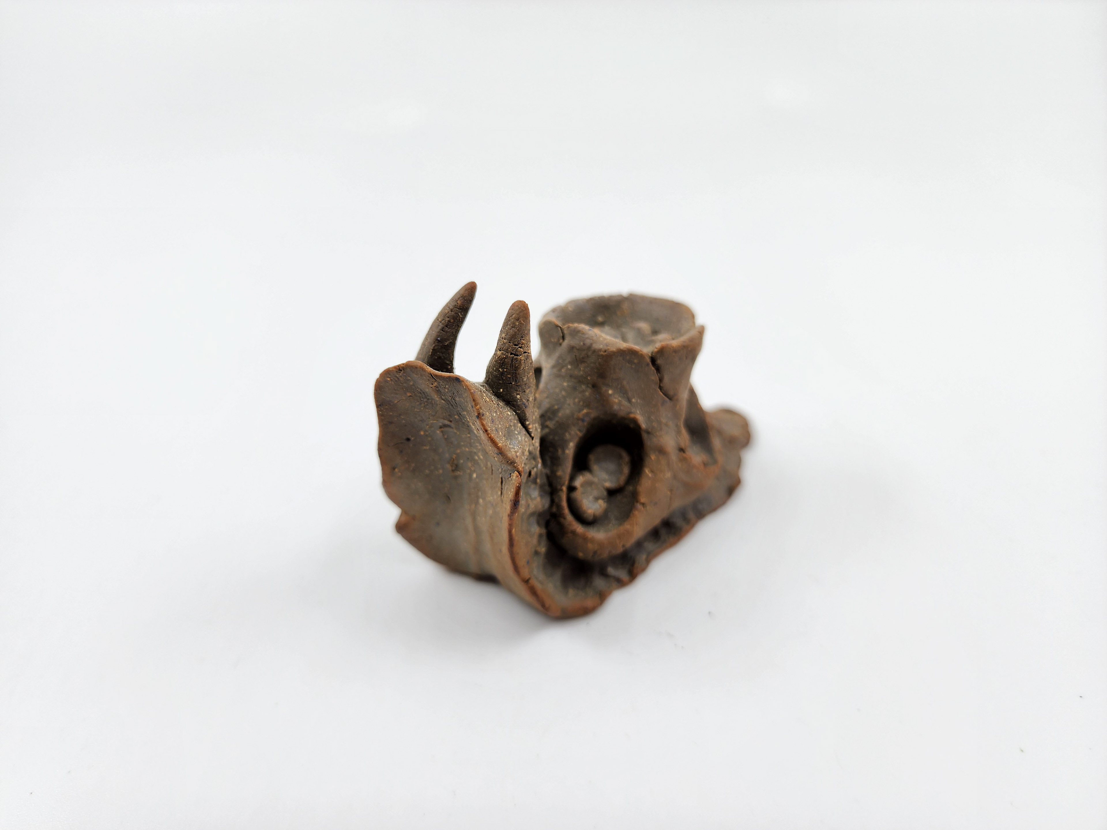 Lava Bud Snail-Stoneware to Cone 10