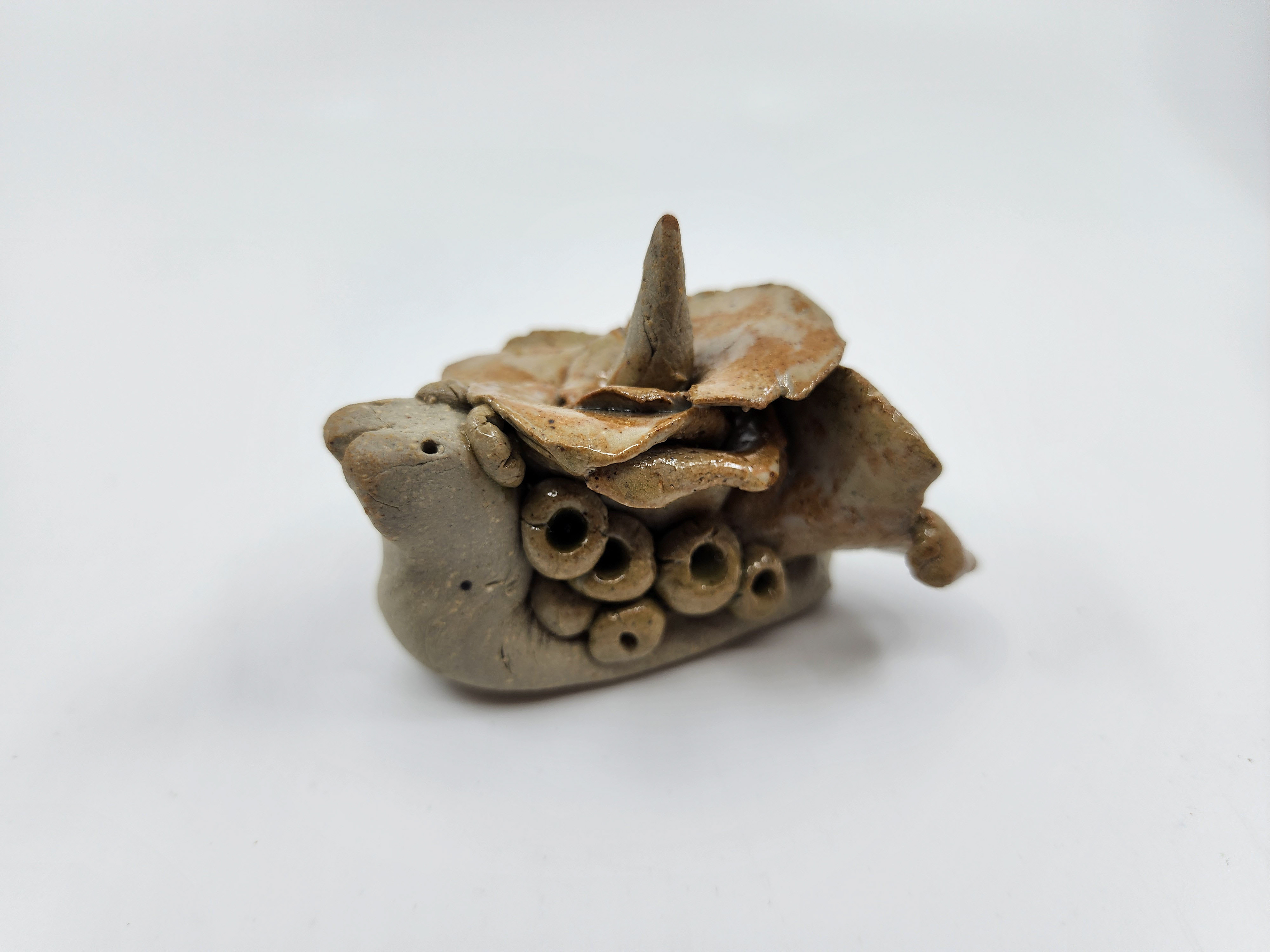 Corpse Flower Snail-Stoneware Cone 10