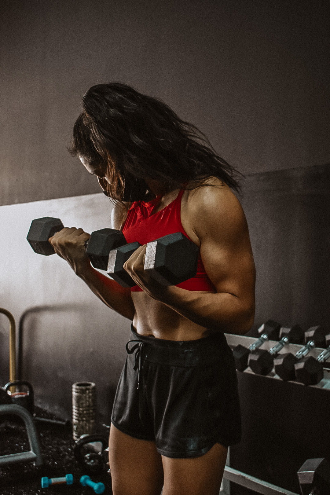 Camila powerlifting