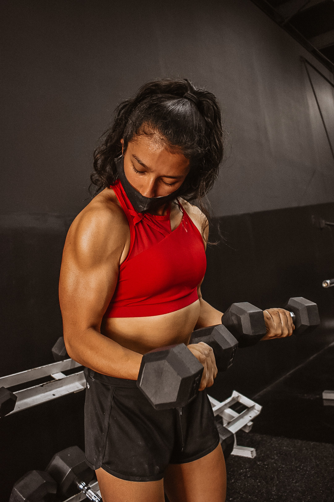 Camila powerlifting