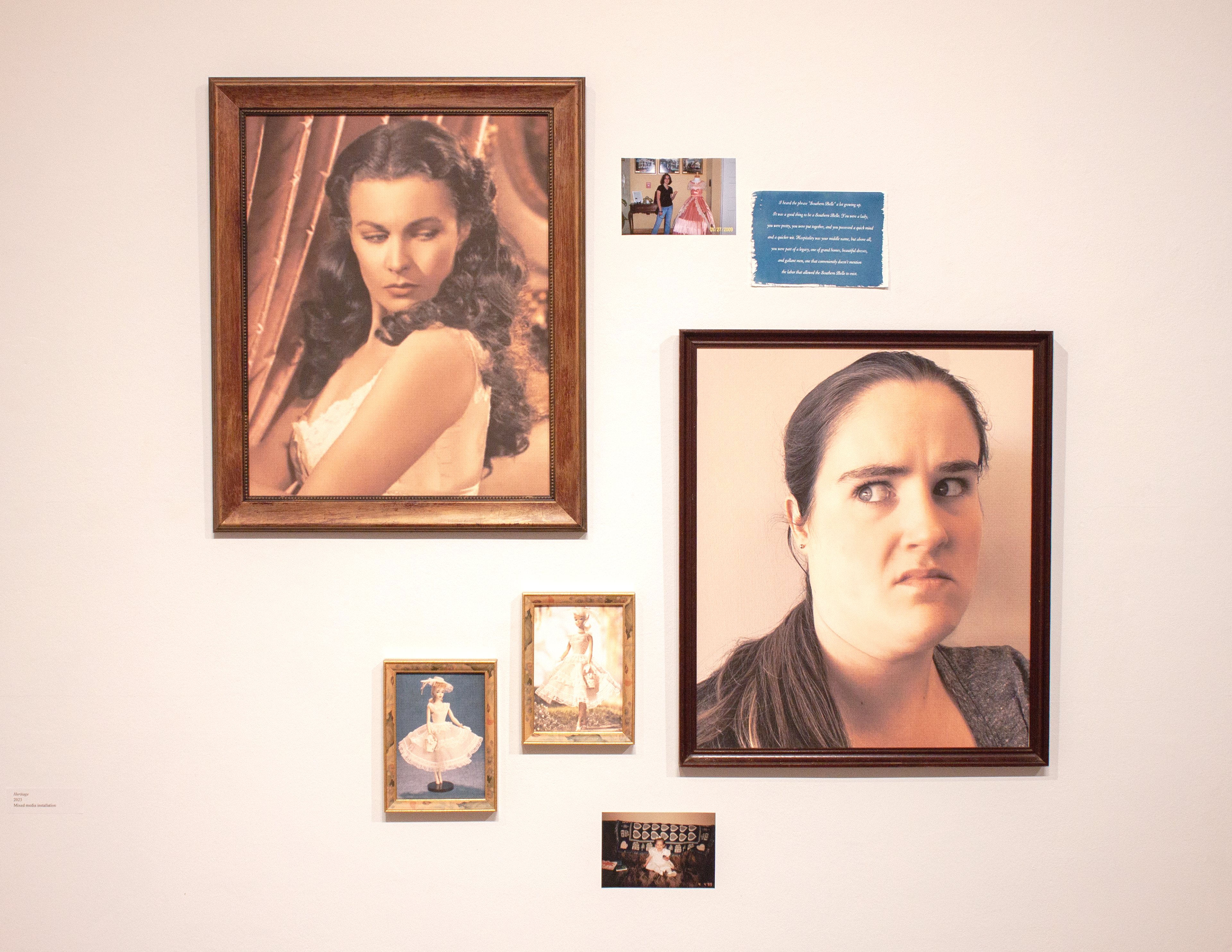 Heritage, 2023, mixed media installation