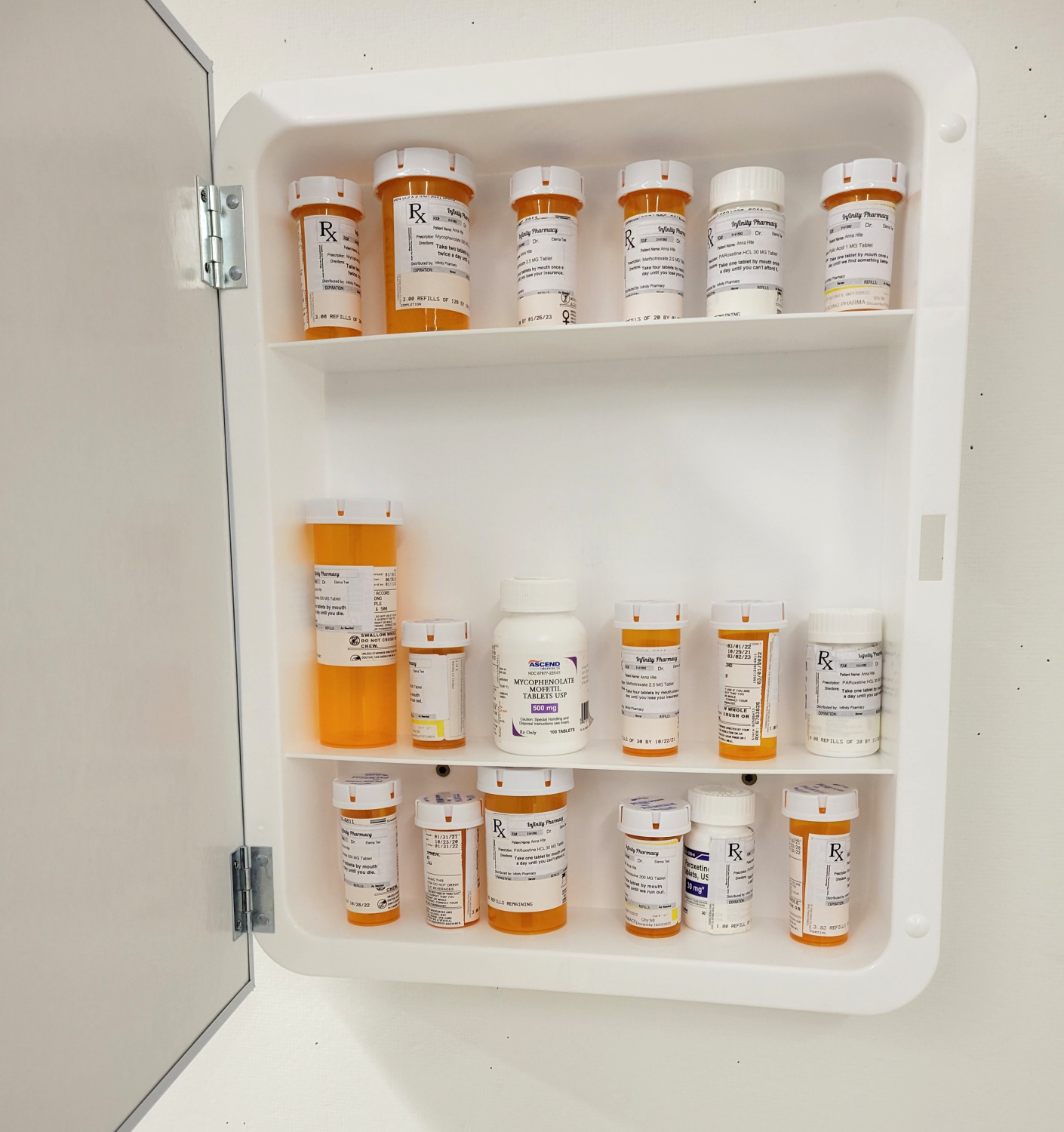 Don't Forget Your Meds, 2022, detail