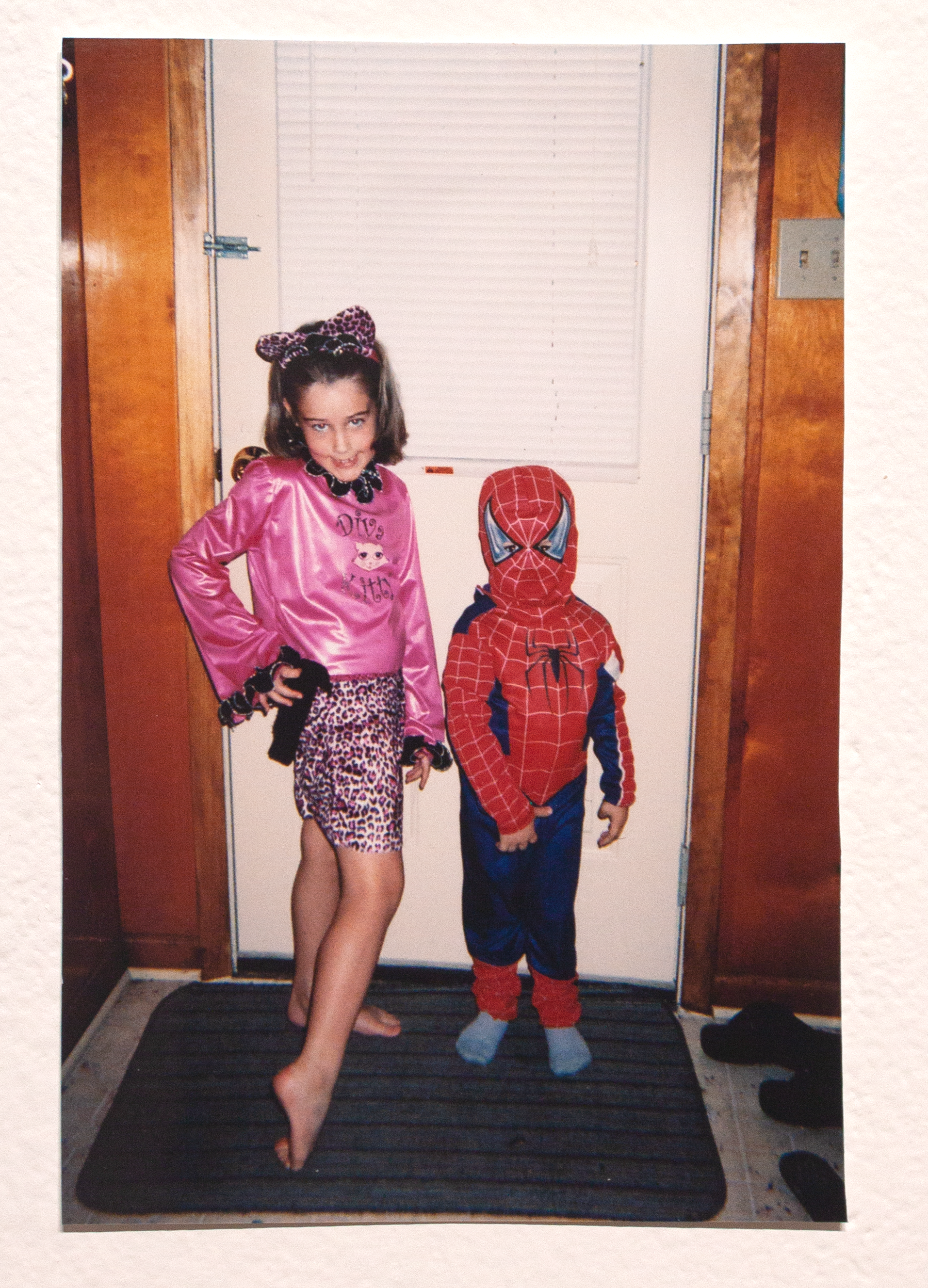 Posing with my Brother in Halloween Costumes 2023, digital print