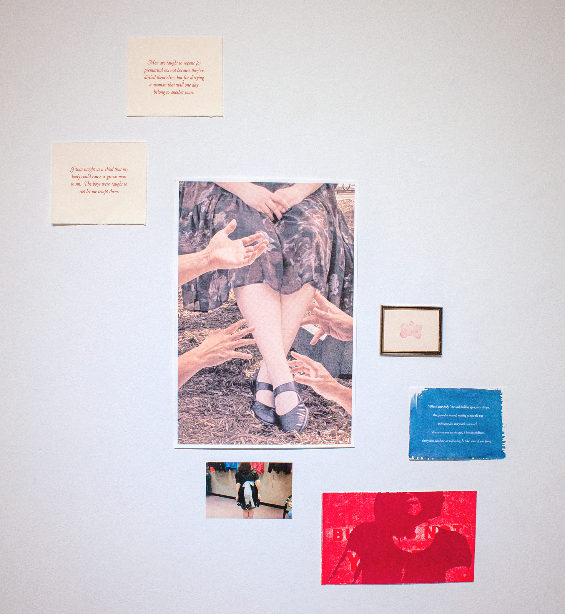 Sensuality, 2023, mixed media installation