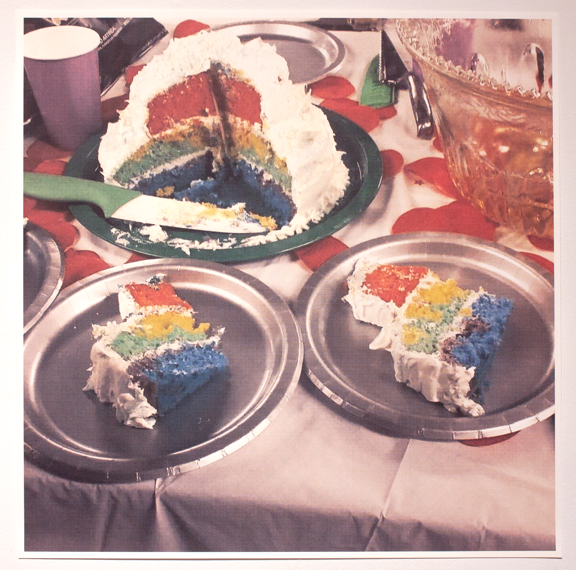 Gay Cake, 2023, digital print
