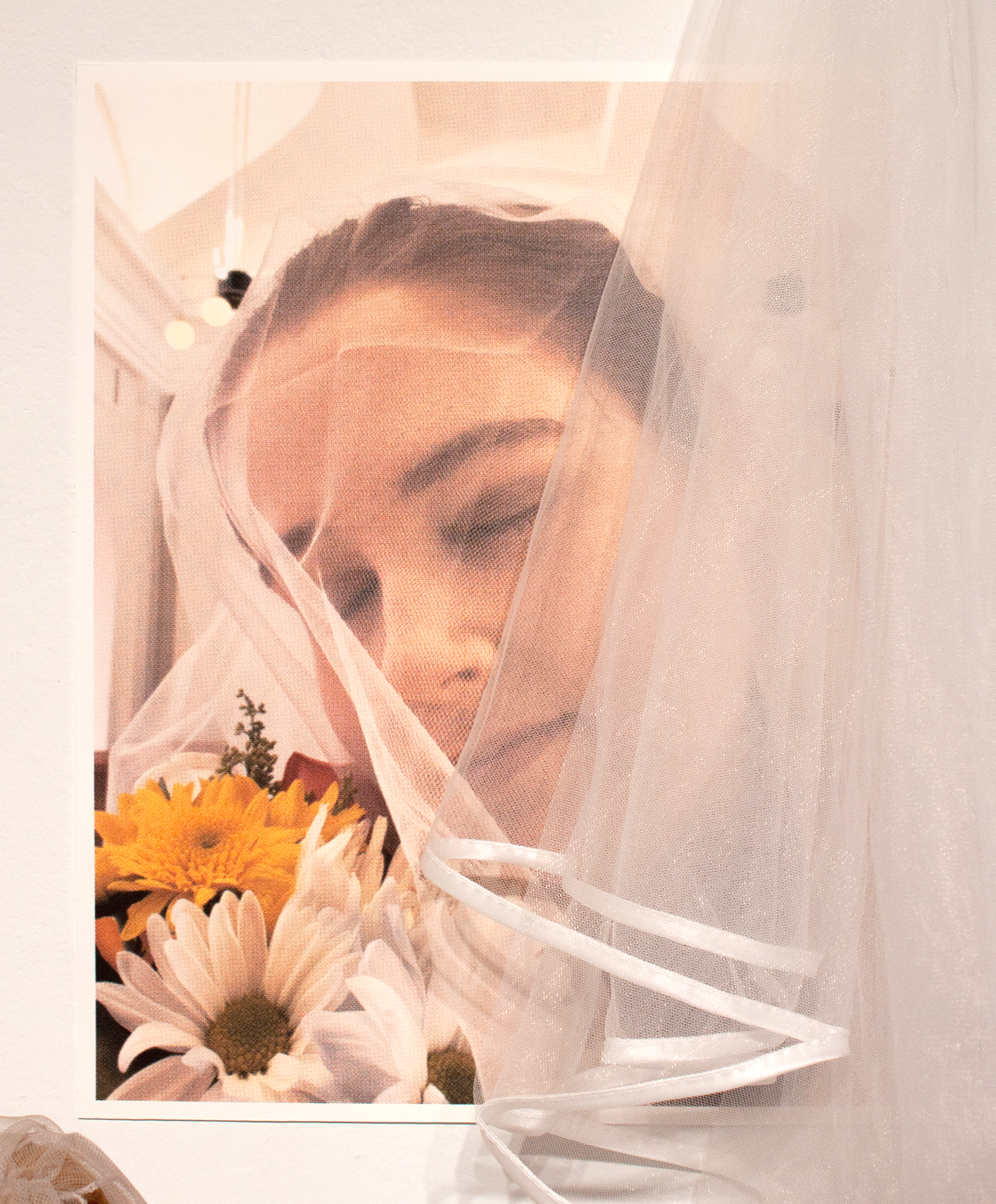 Joyful Bride, 2023, digital print with Veil