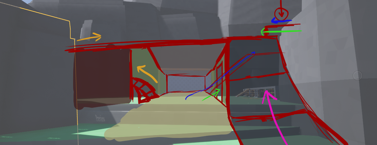Quick sketch to demonstrate flow enhancements