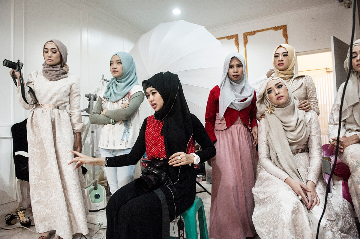 Afida Sukma’s photographic studio, Depok,Jakarta.