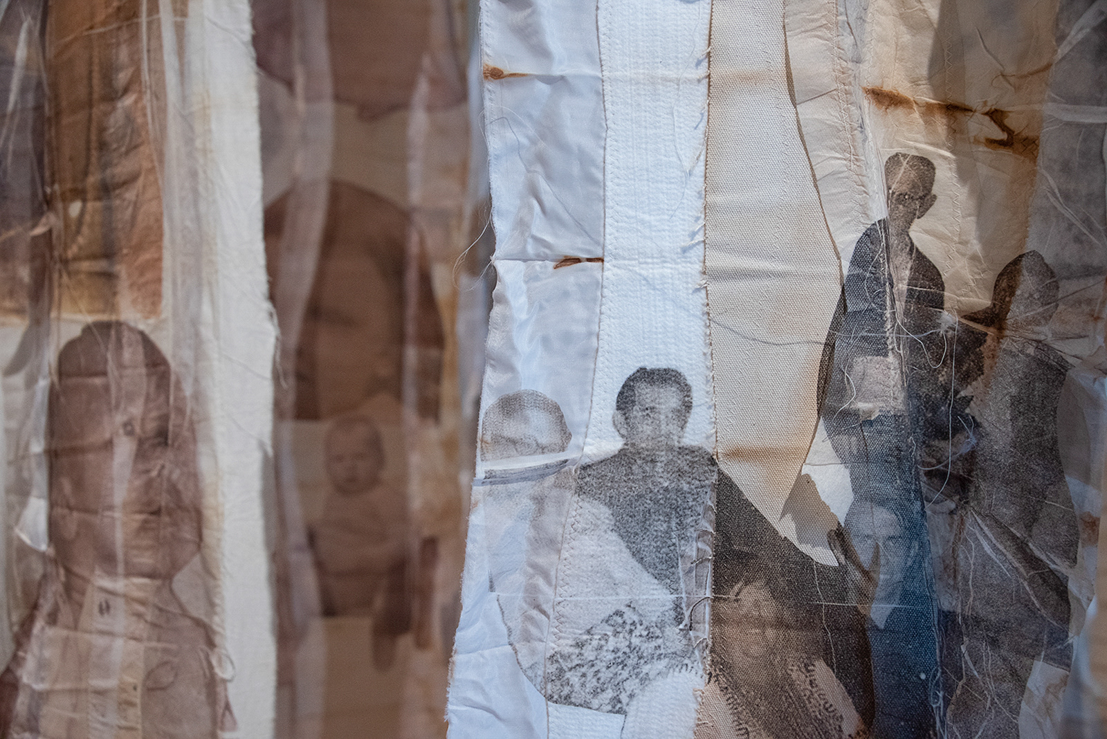 Detail, Mixed Media & Zerox Transfer, 12'X24'X24'