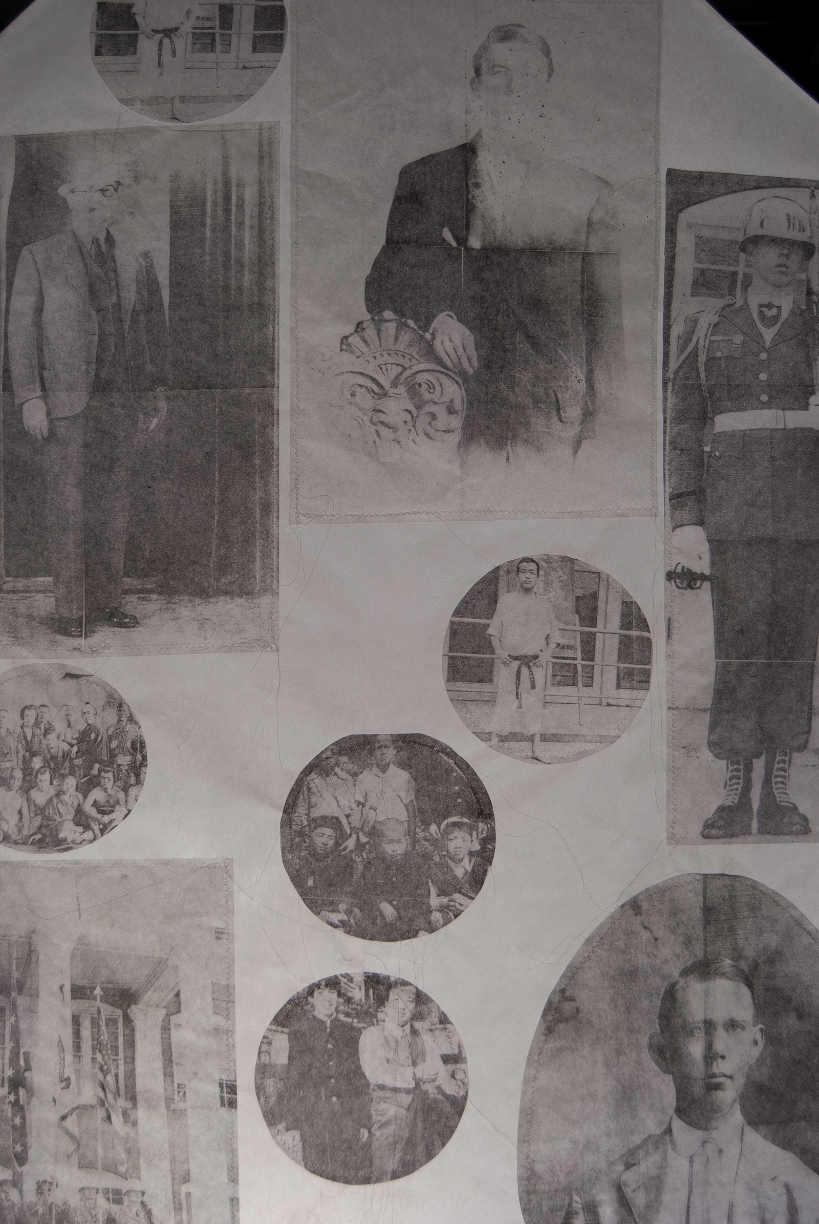 History House (detail) , Mixed Media & Lazertrans