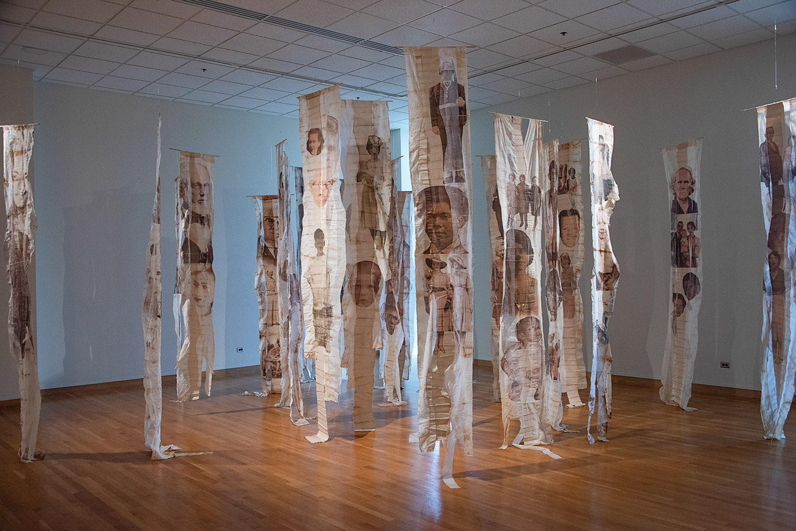Mixed Media & Zerox Transfer, 12'X24'X24'