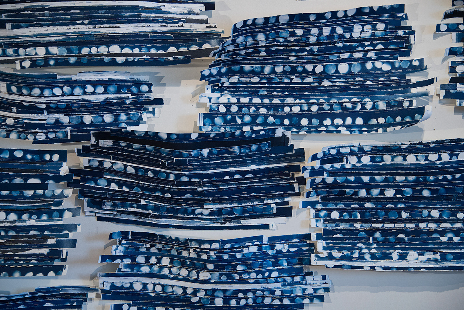 Detail, Mixed Media & Cyanotype, 24' X 18'