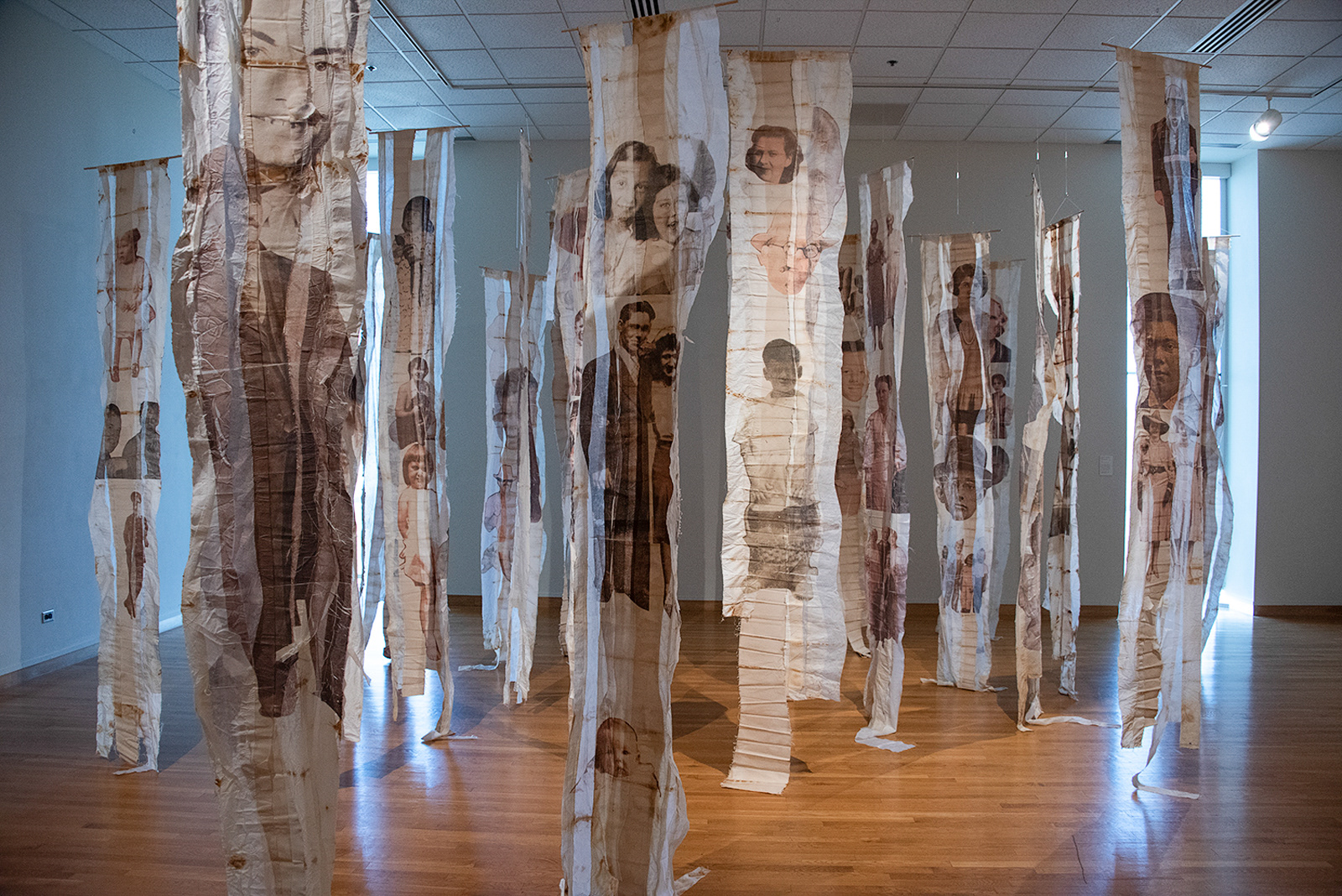 Mixed Media & Zerox Transfer, 12'X24'X24'