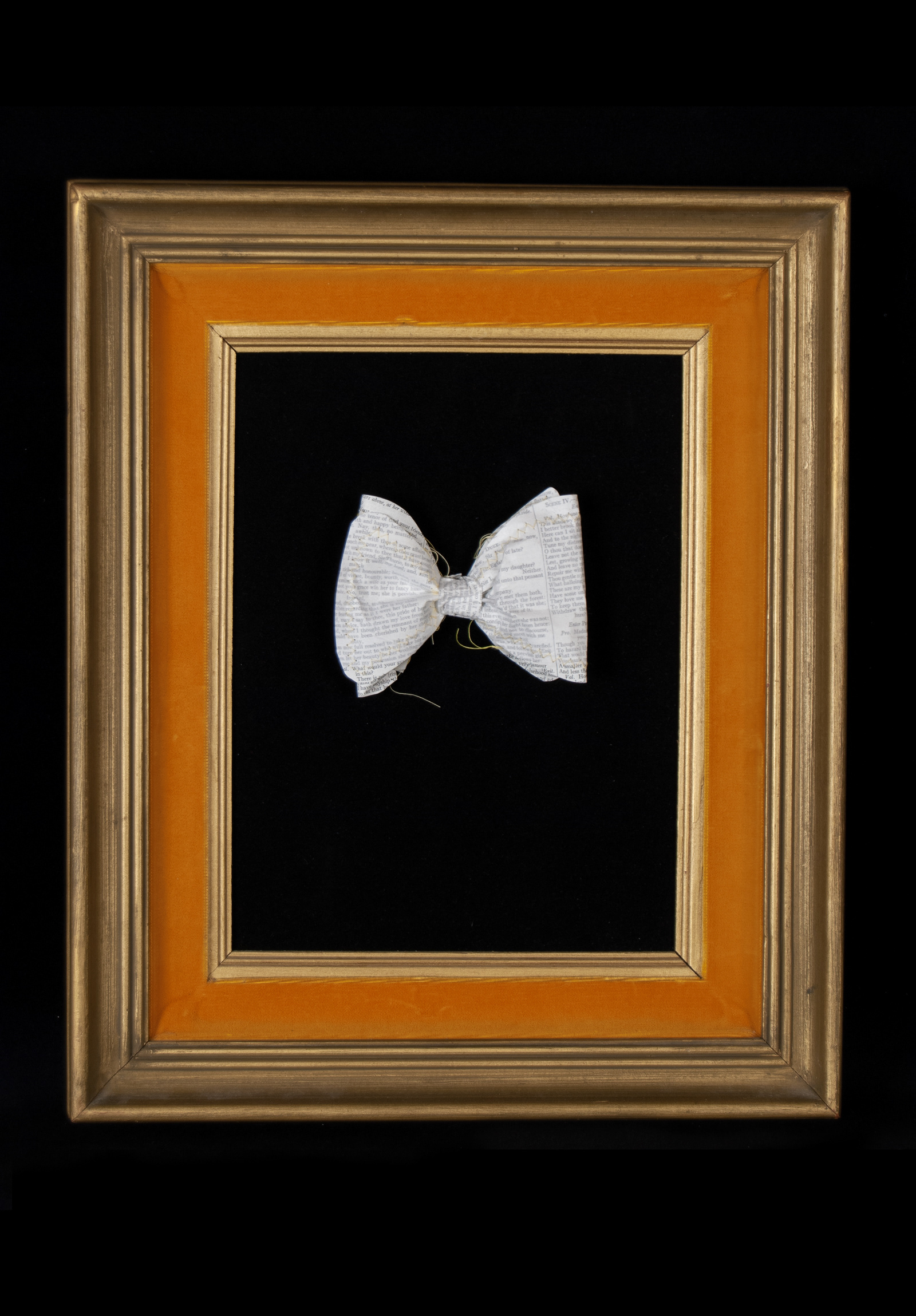 Bow Tie, Mixed Media, 8"X10"