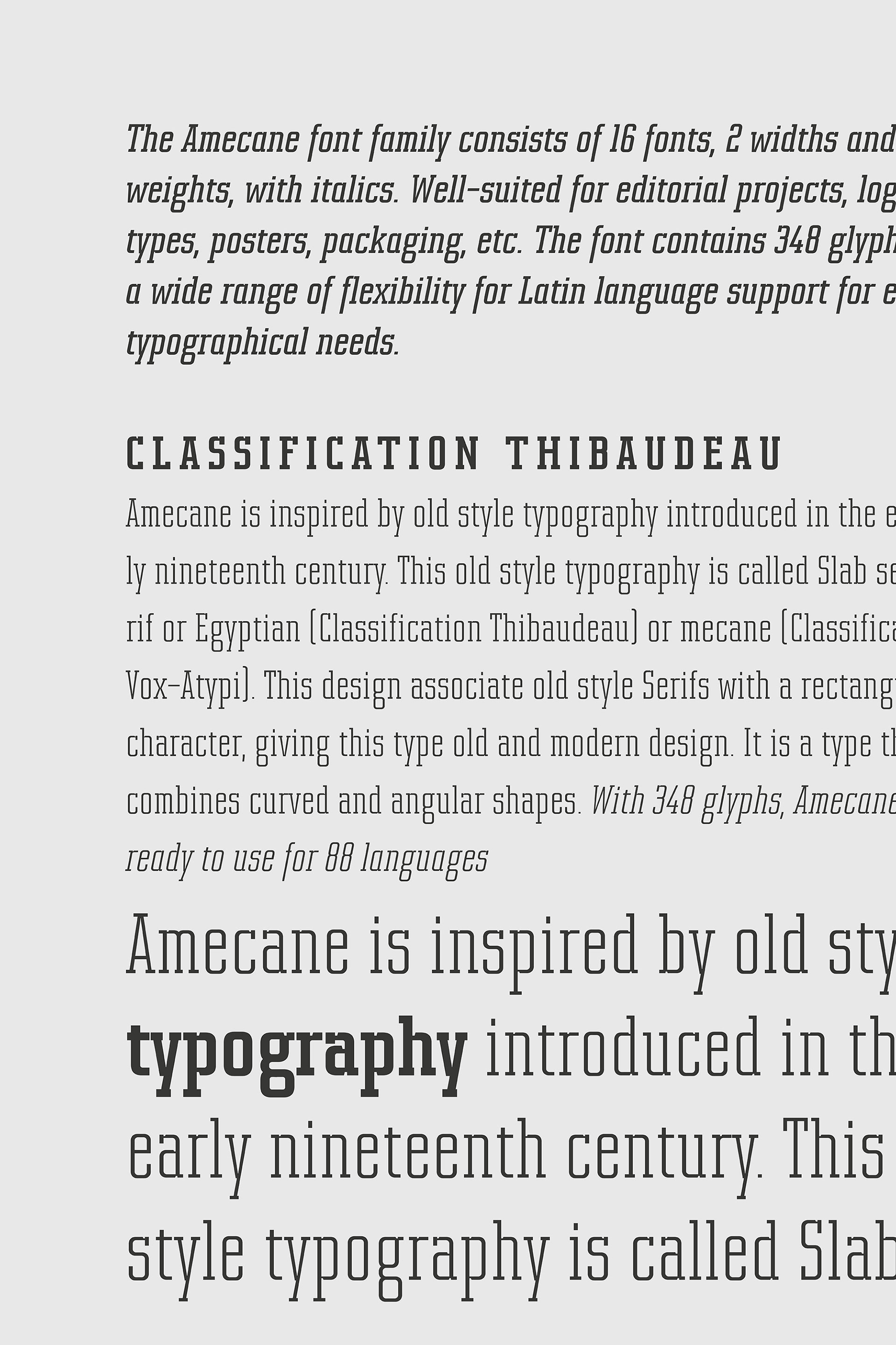 Amecane Condensed