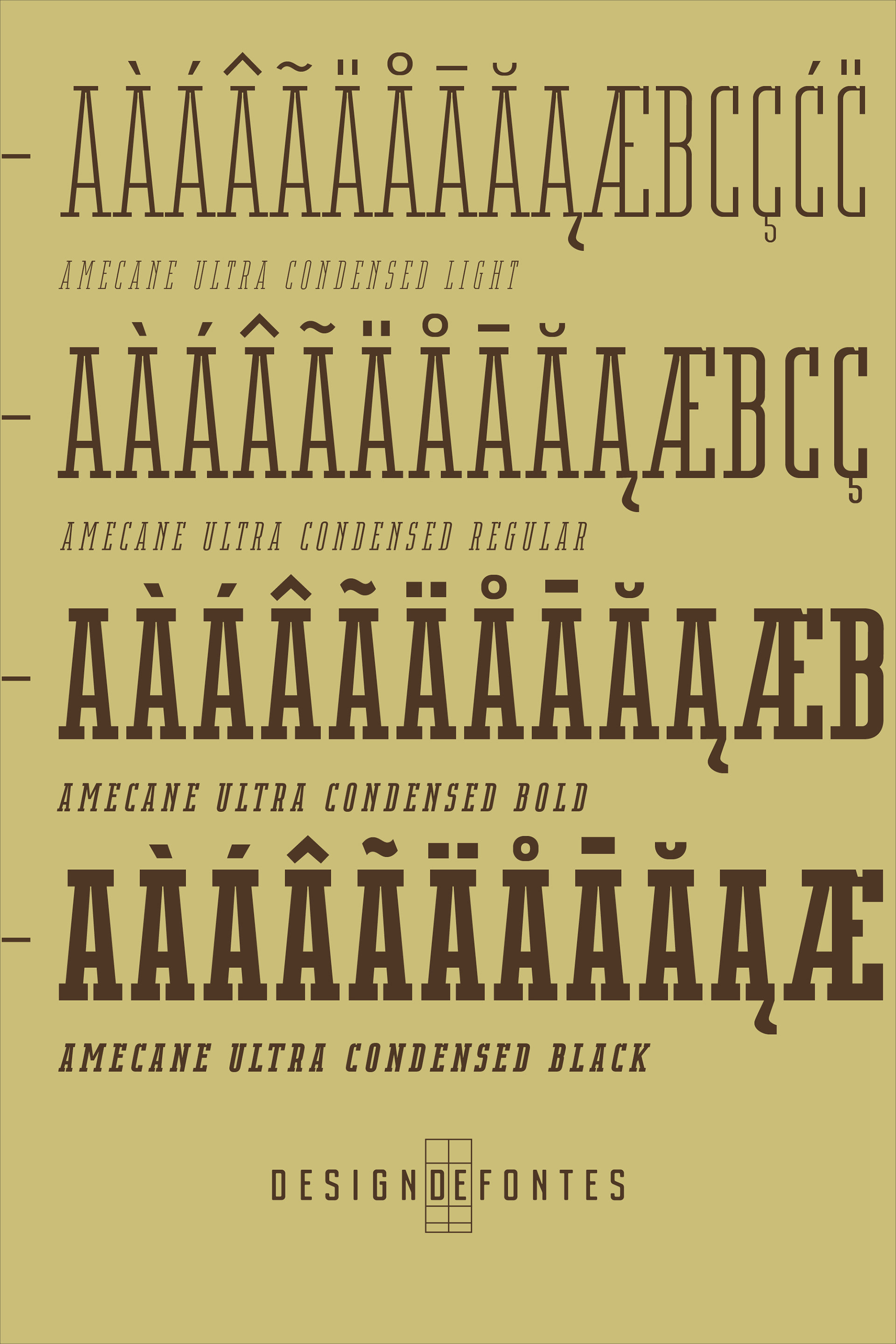 Amecane Ultra Condensed