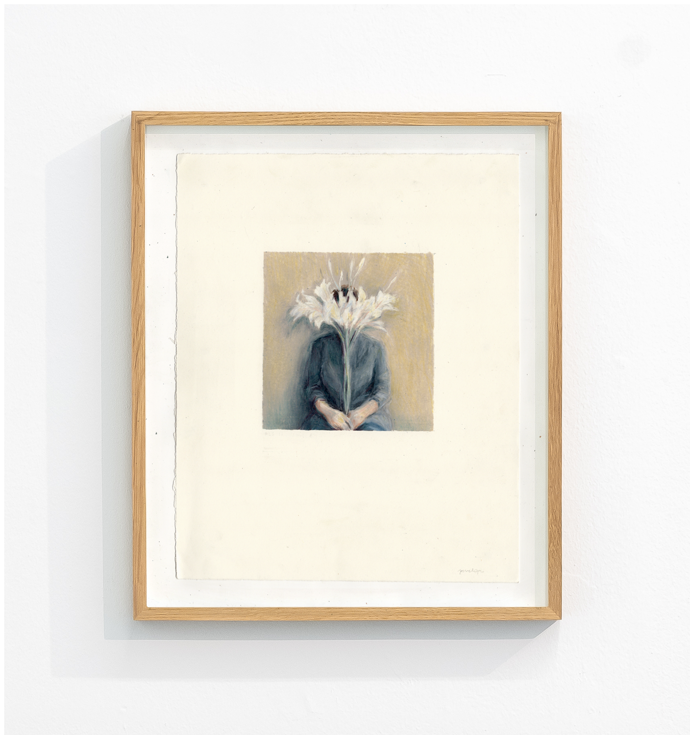 Als ik stil ben, 2022, 24 x 30 cm