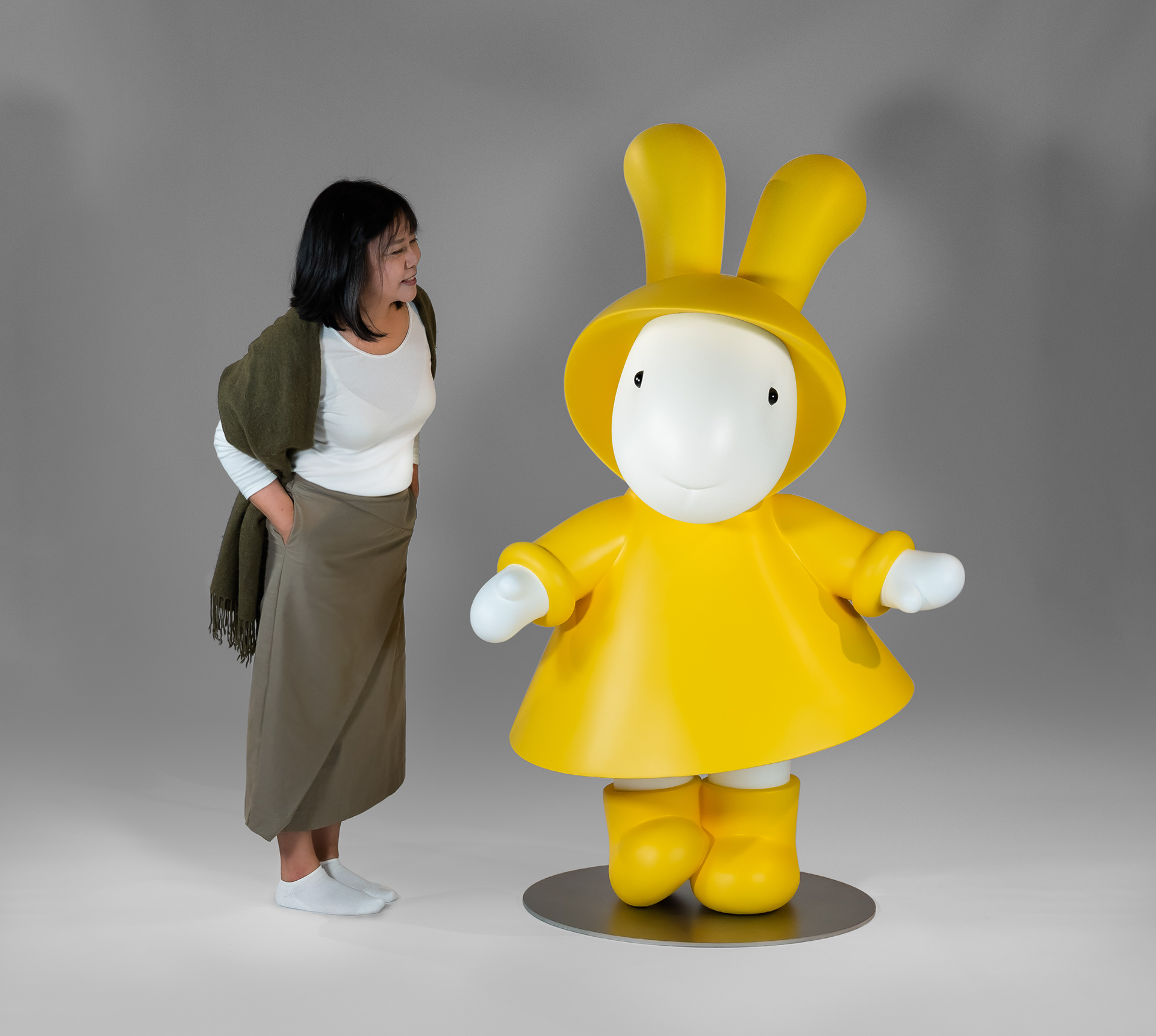 黃本蕊 尼尼雕塑《雨天變奏曲》/ 誠品畫廊