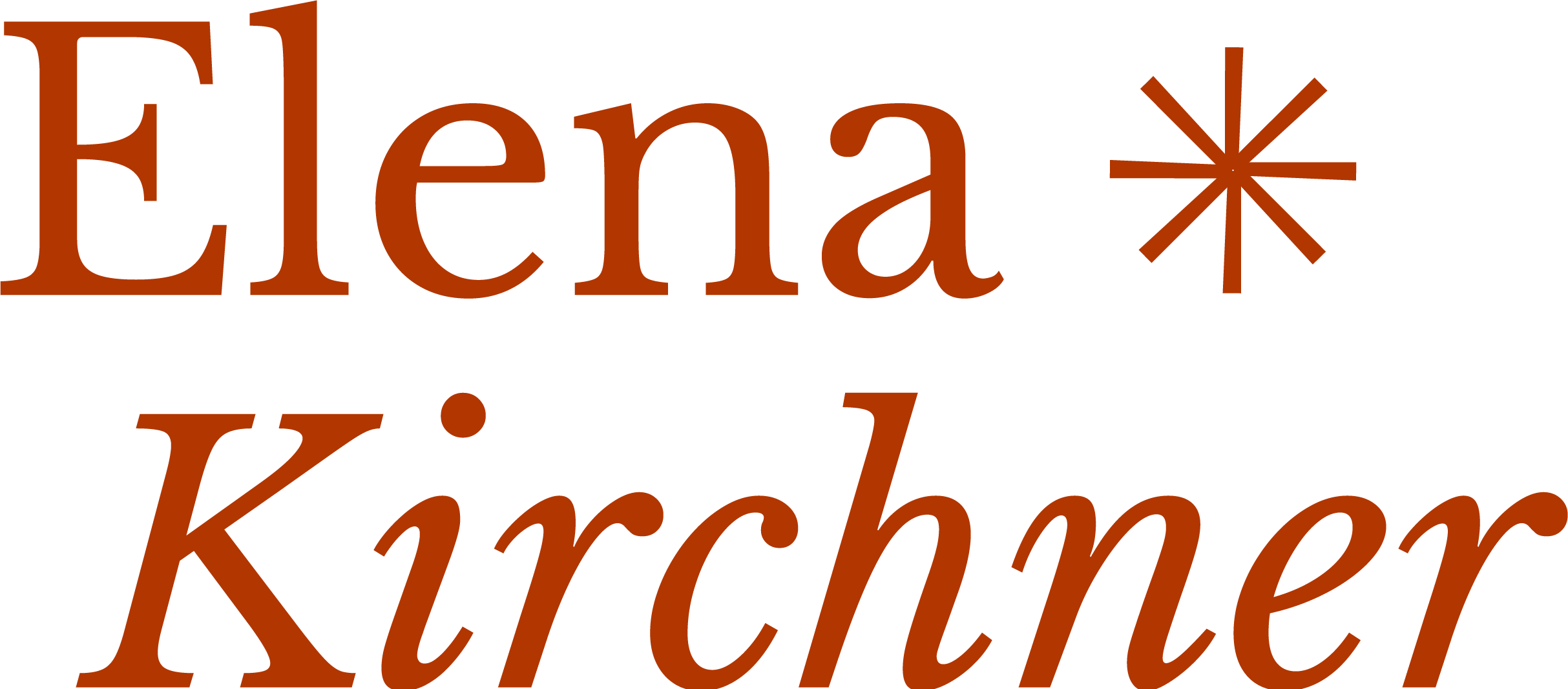Elena Kirchner