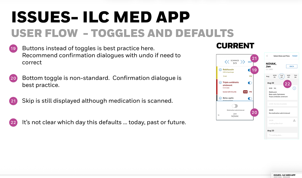 Unclear what is the default today, past or present from history