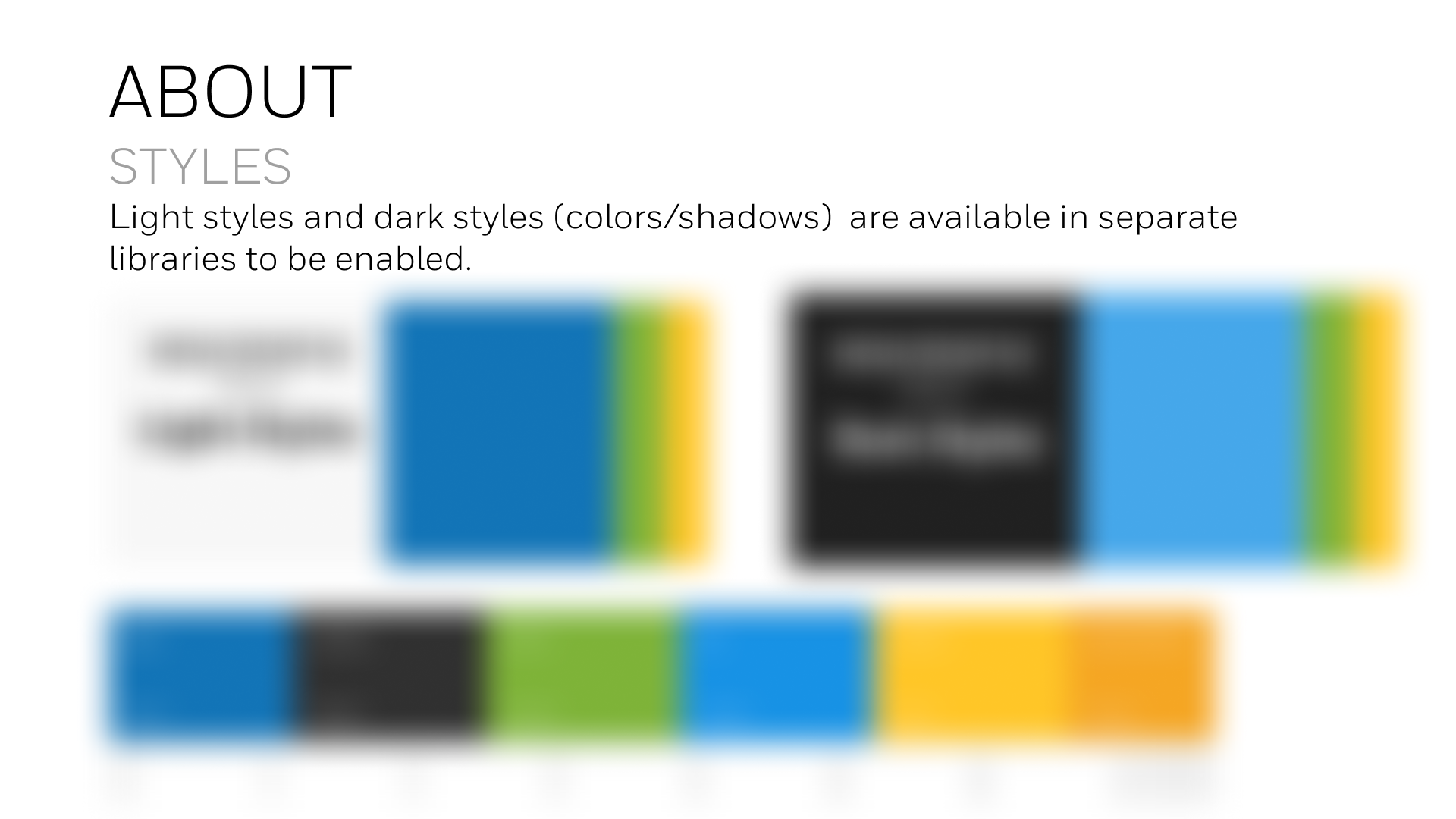 Defined consistent color, shadow, and theme libraries for light and dark modes, enabling quick toggling and maintaining visual harmony across products.