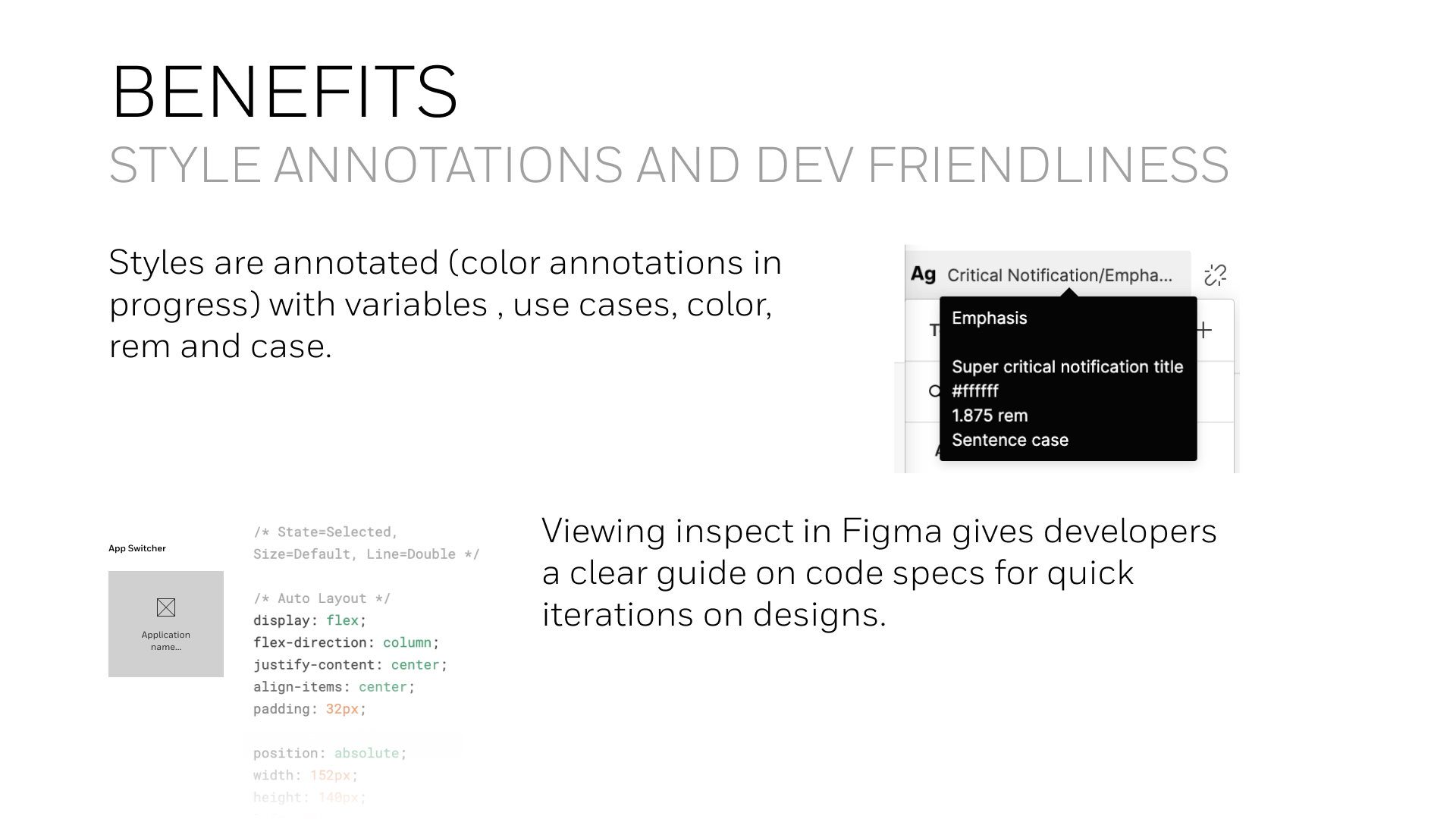 Annotations connected design intent with development specs for faster iteration.