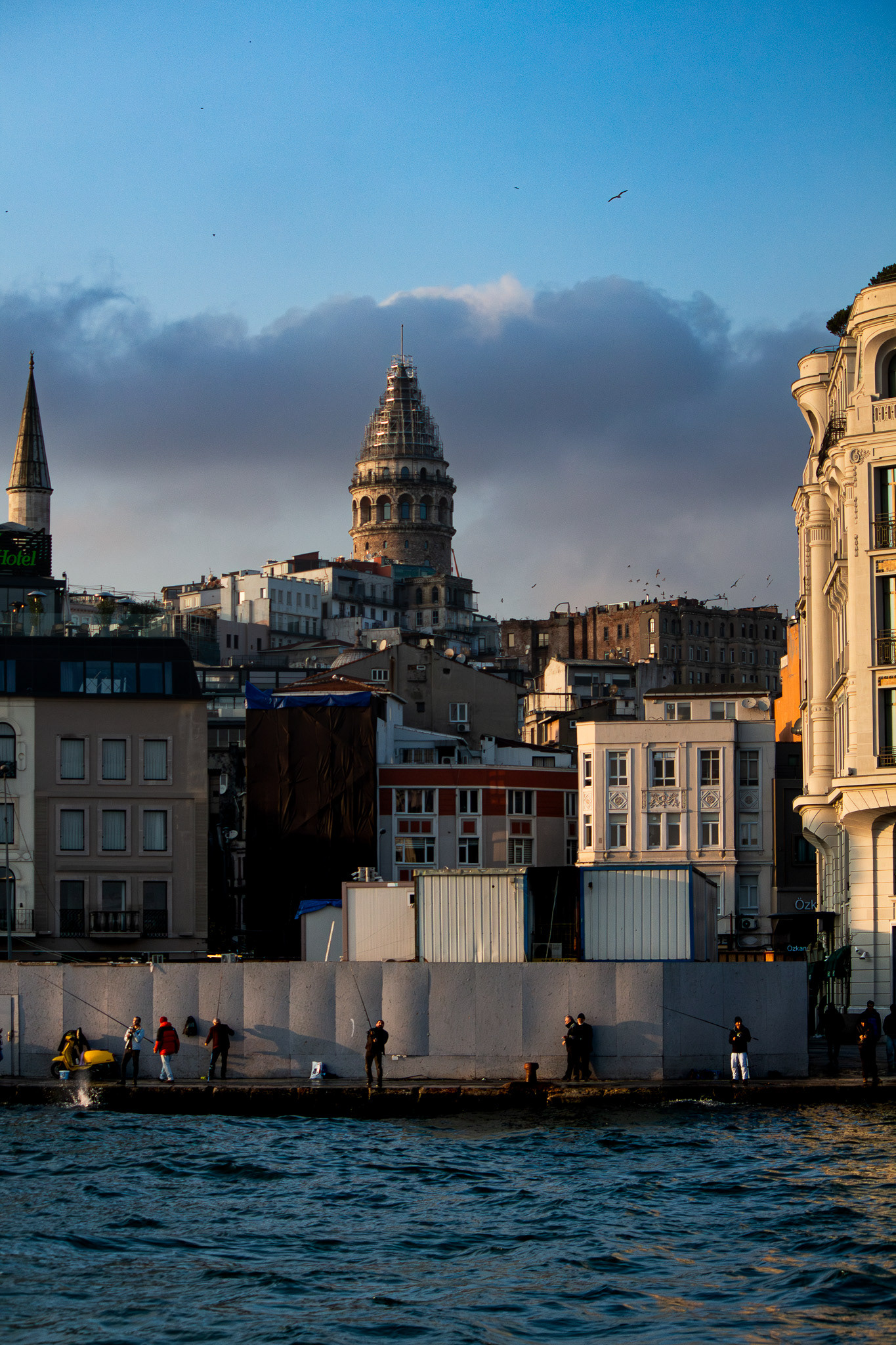 Fishermen Under Galata Tower, 2023