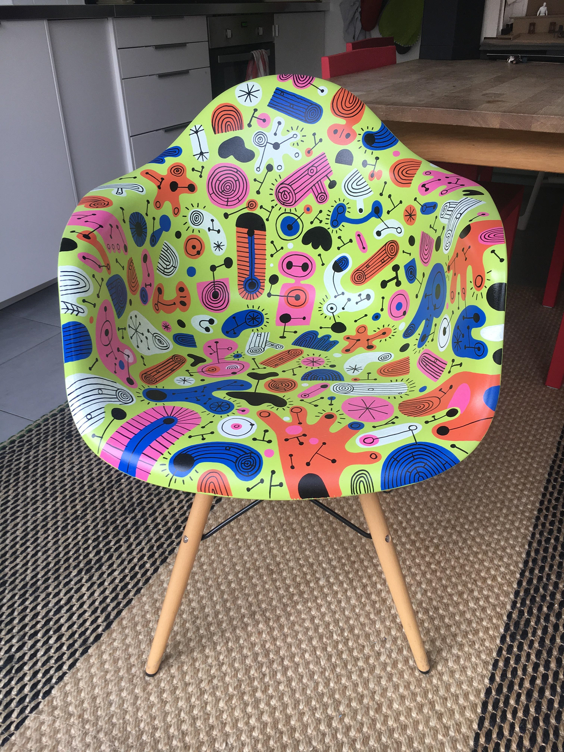John Devolle Eames (style) Chair Pattern