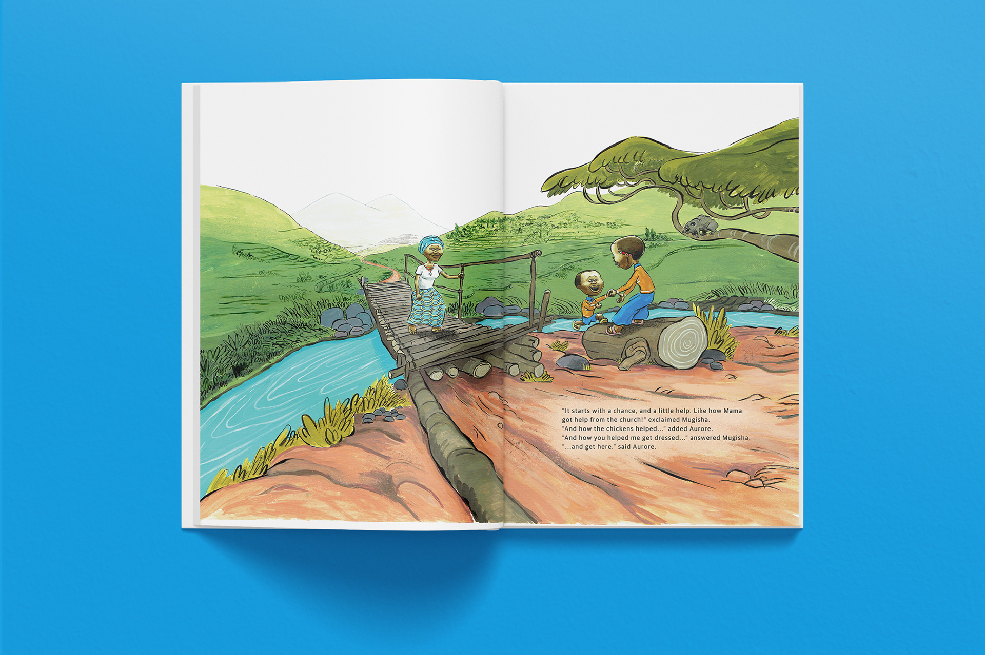 It Starts Today | Book | Derek R Douglas Illustration