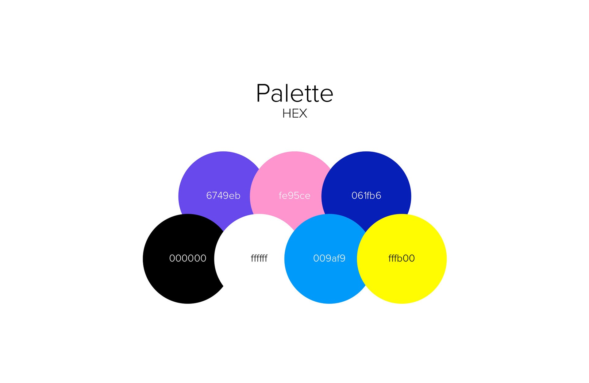 colour palette for Capital Gain artwork by Derek R Douglas