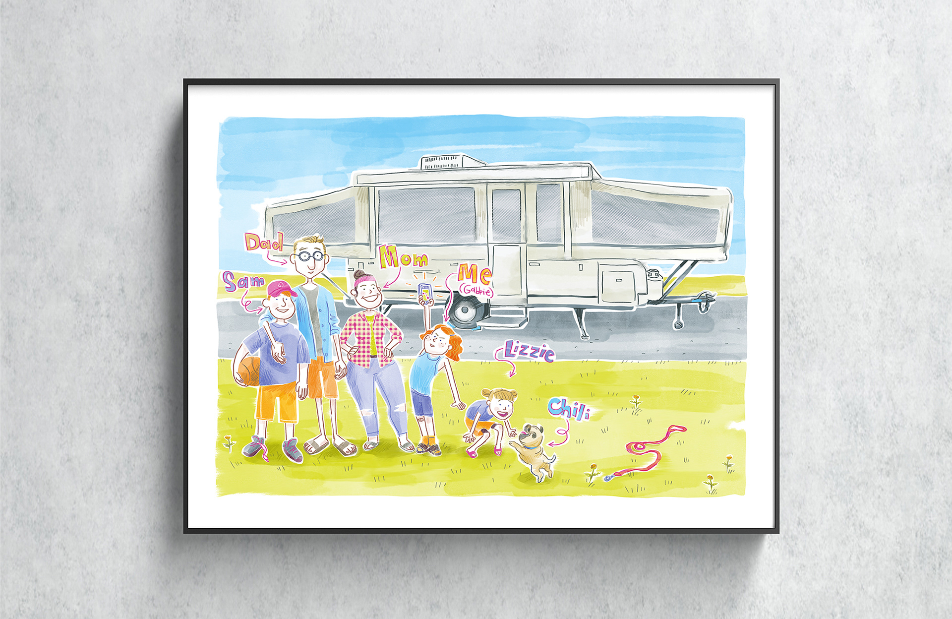 Are We There Yet | Book Concept Art | Derek R. Douglas Illustration