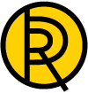 Derek R Douglas logo design in black and yellow