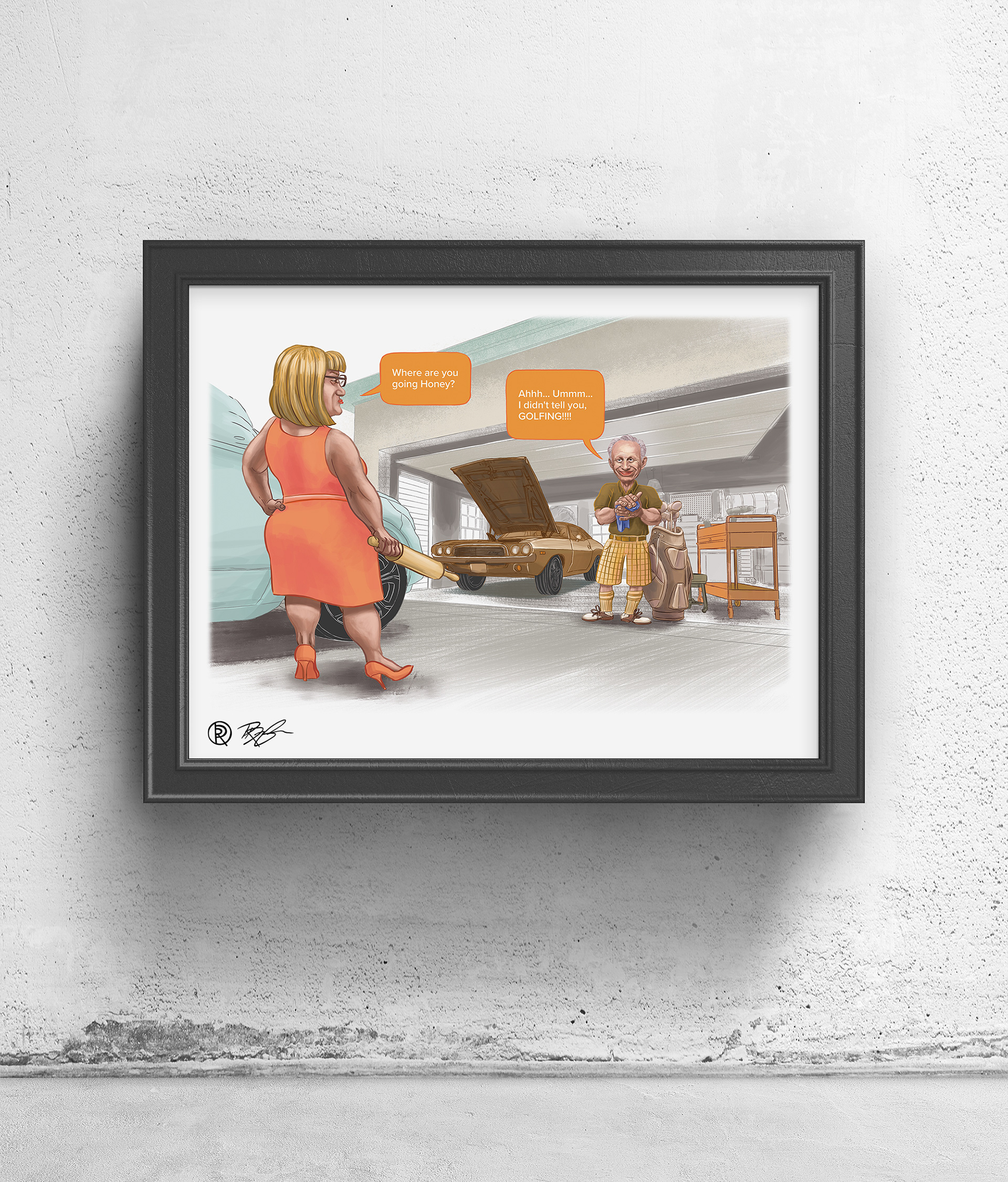 Caricature examples | Derek R Douglas Illustration