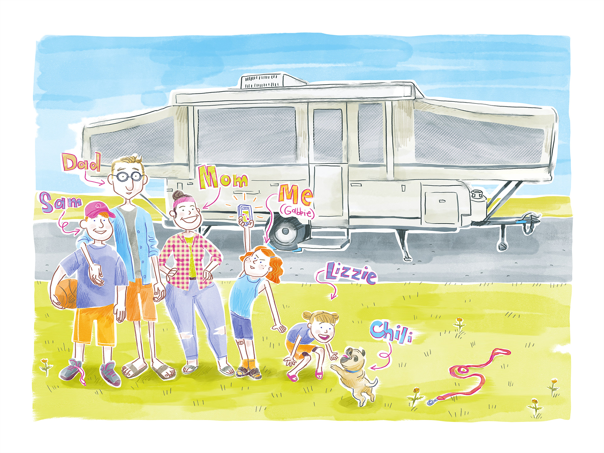 Are We There Yet | Book Concept Art | Derek R. Douglas Illustration