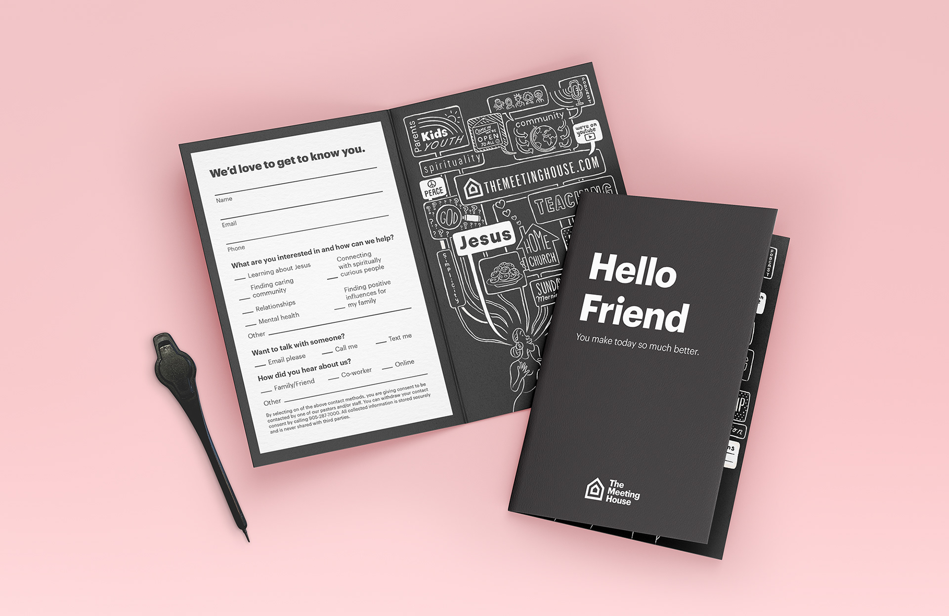Hello Friend | Illustration | Derek R Douglas Illustration & Design